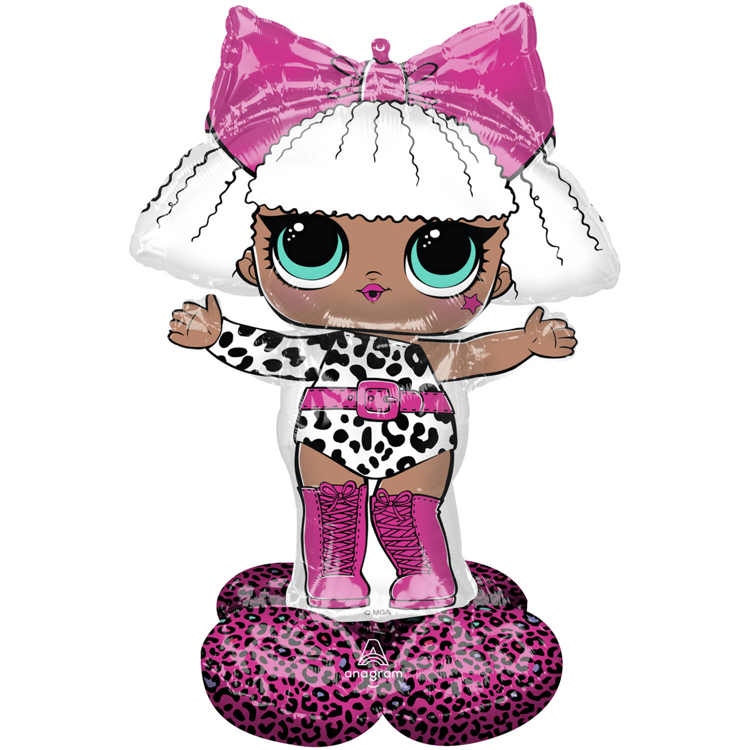 AirLoonz LOL Glam Diva Foil Balloon