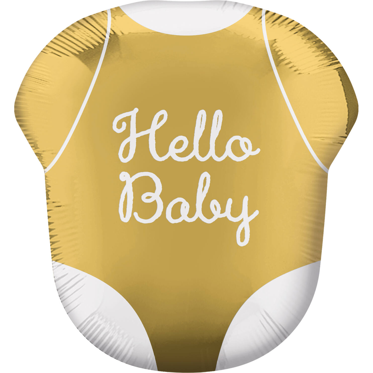 Foil Balloon - Shape - "Hello Baby" - 55 x 60 cm