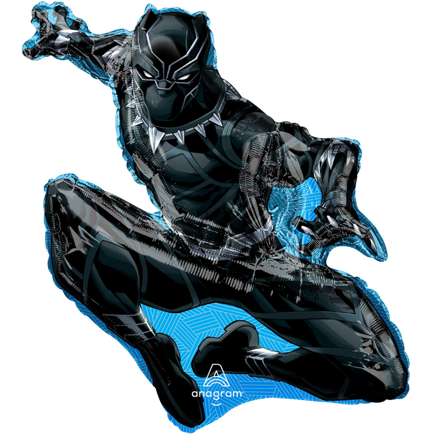 Foil Balloon - Shape - Black Panther - 81 × 81 cm
