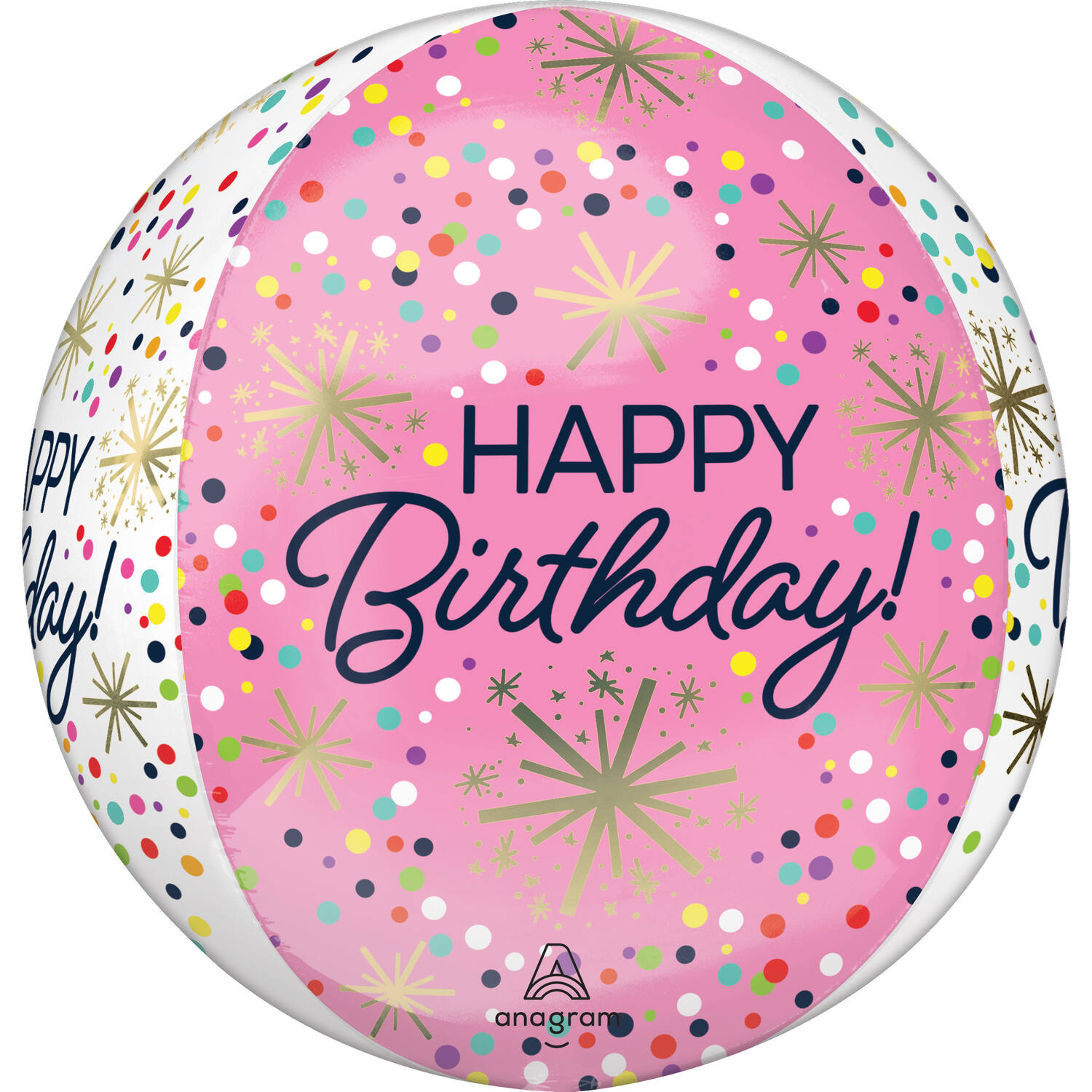 Orbz® - "HAPPY Birthday" - 38 x 40 cm