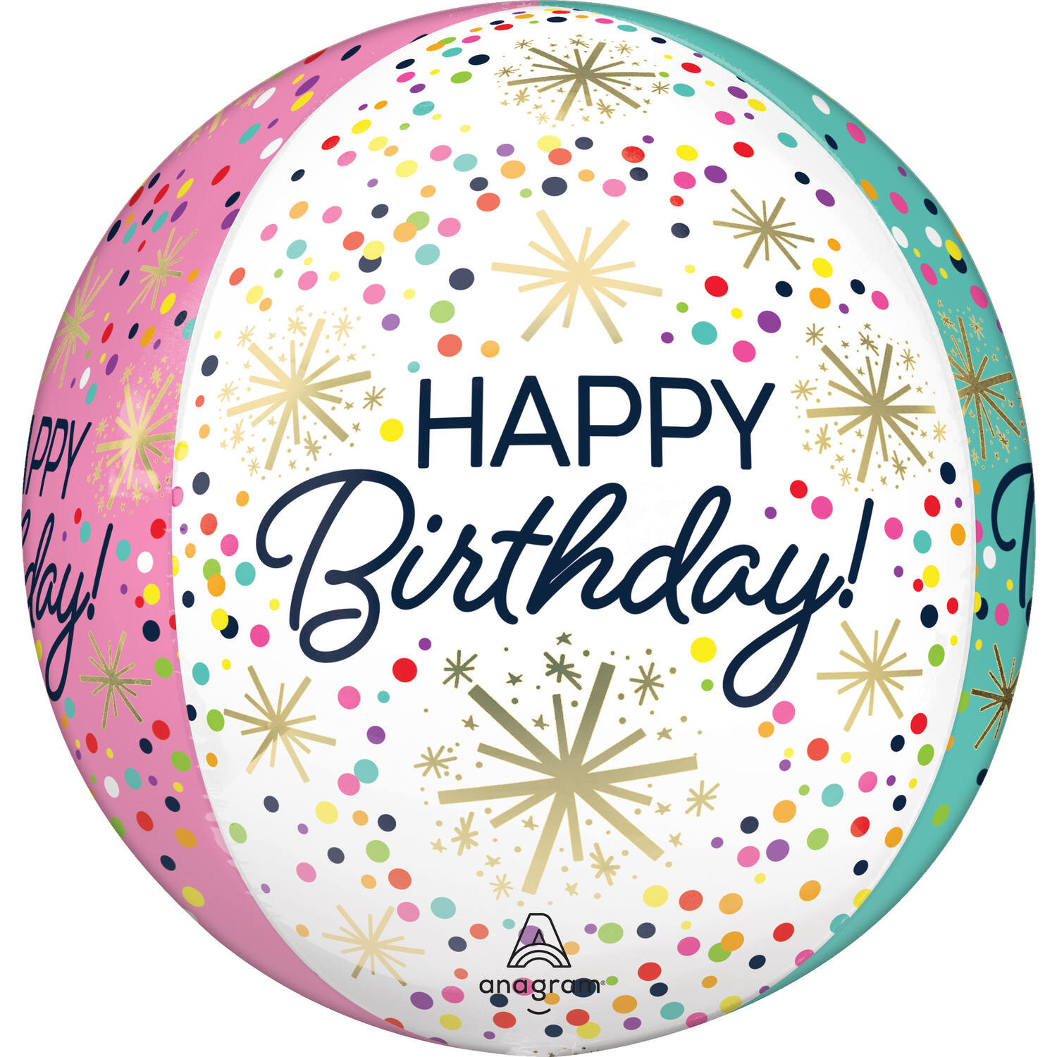 Orbz® - "HAPPY Birthday" - 38 x 40 cm