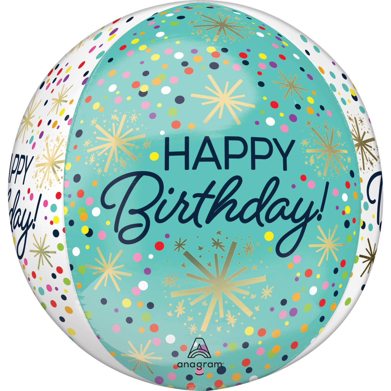 Orbz® - "HAPPY Birthday" - 38 x 40 cm