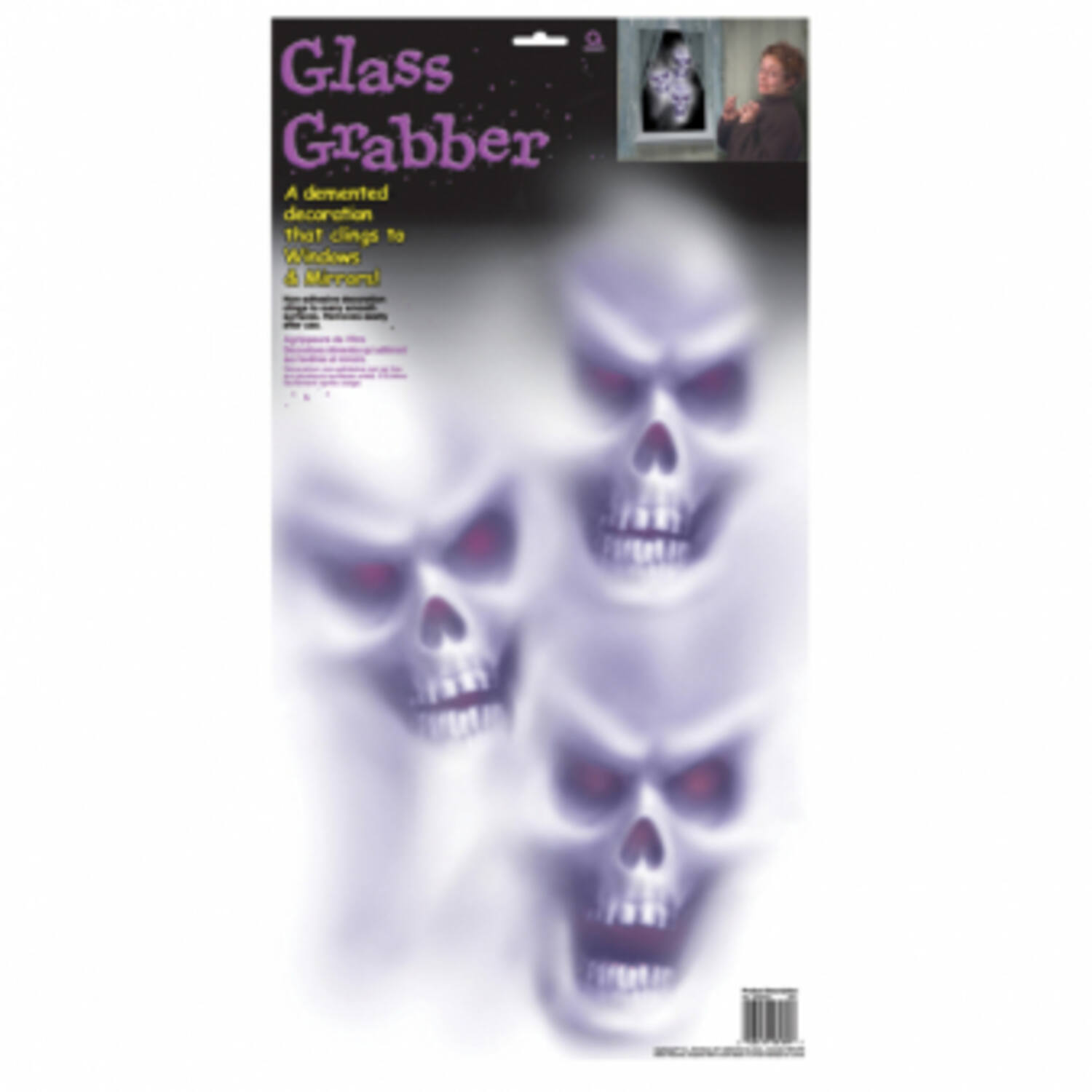 3 Window Decorations Creature Foil 61 cm x 30.5 cm