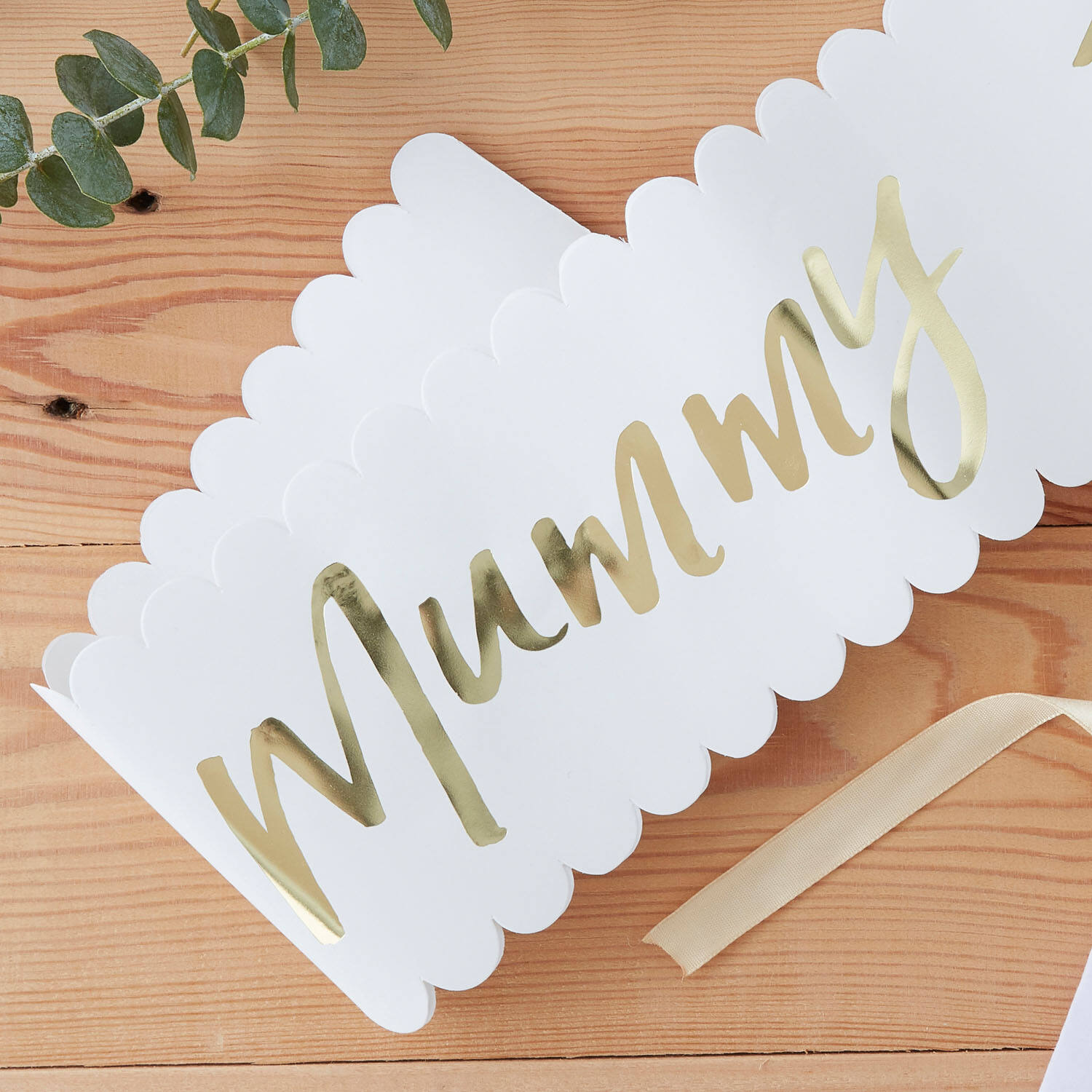 Sash Oh Baby! Mother To Be Paper / Foil 75 x 10 cm