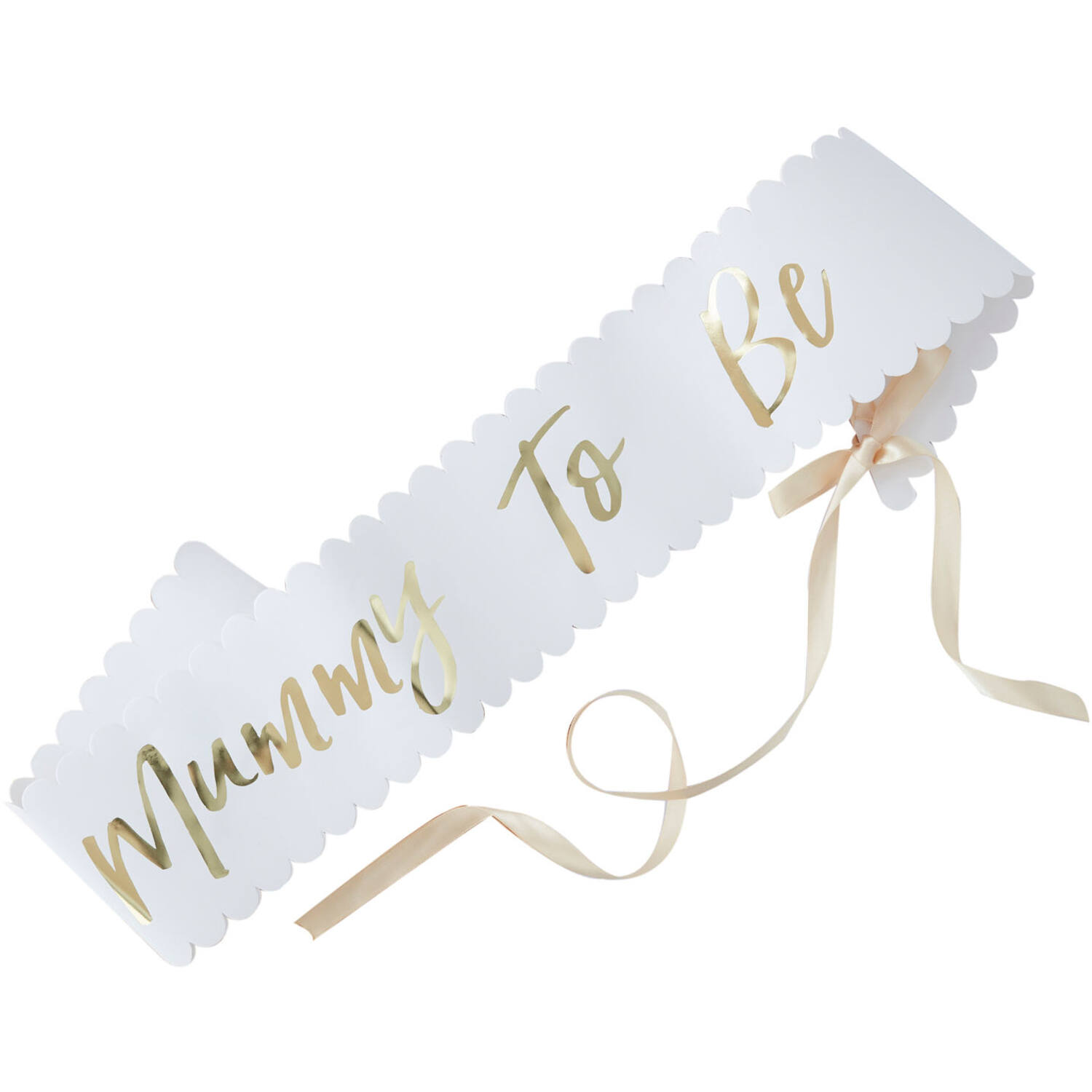 Sash Oh Baby! Mother To Be Paper / Foil 75 x 10 cm