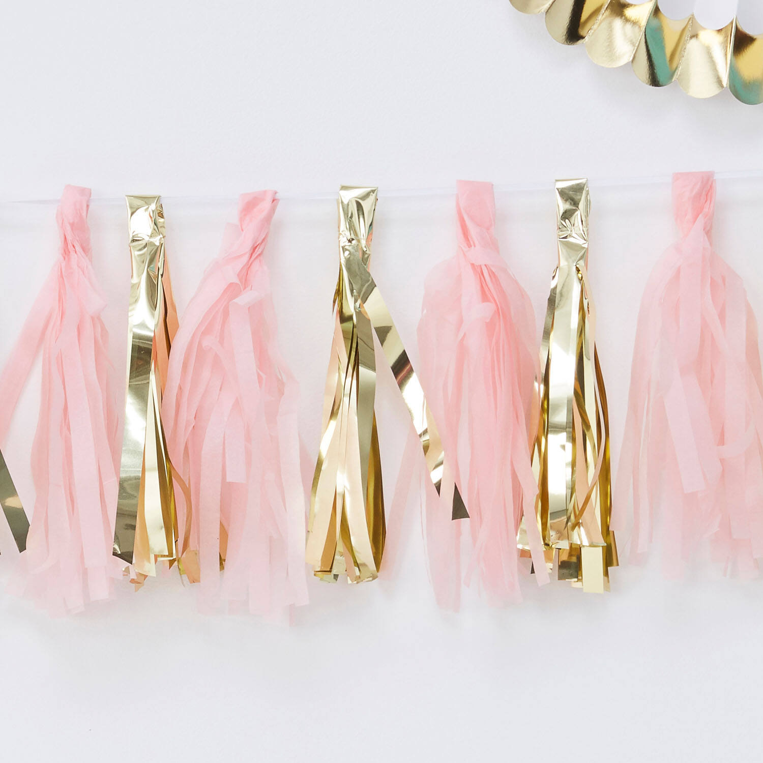 Tassel Garland - Pink & Gold