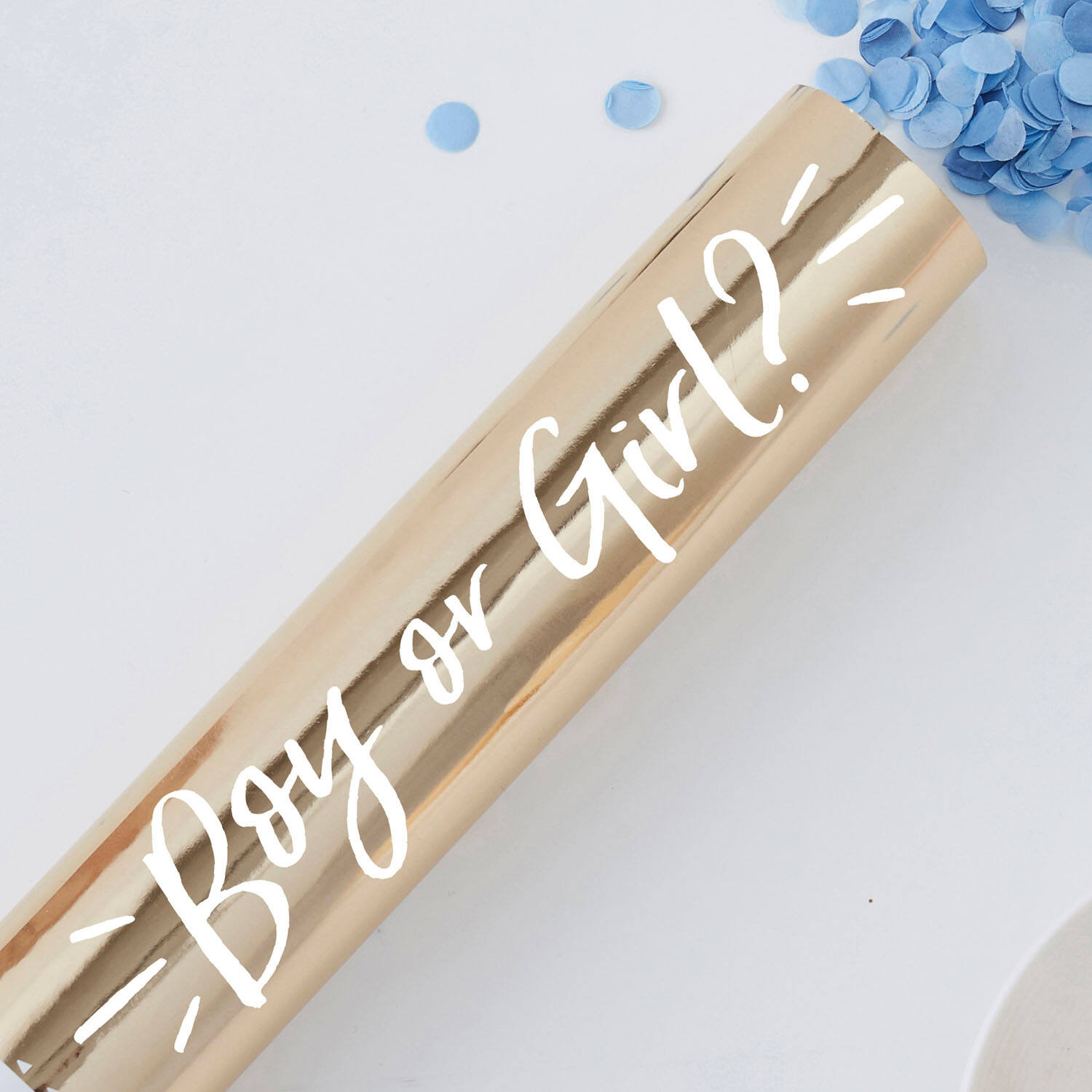 Confetti Cannon Oh Baby Blue 30 x 4.5 cm