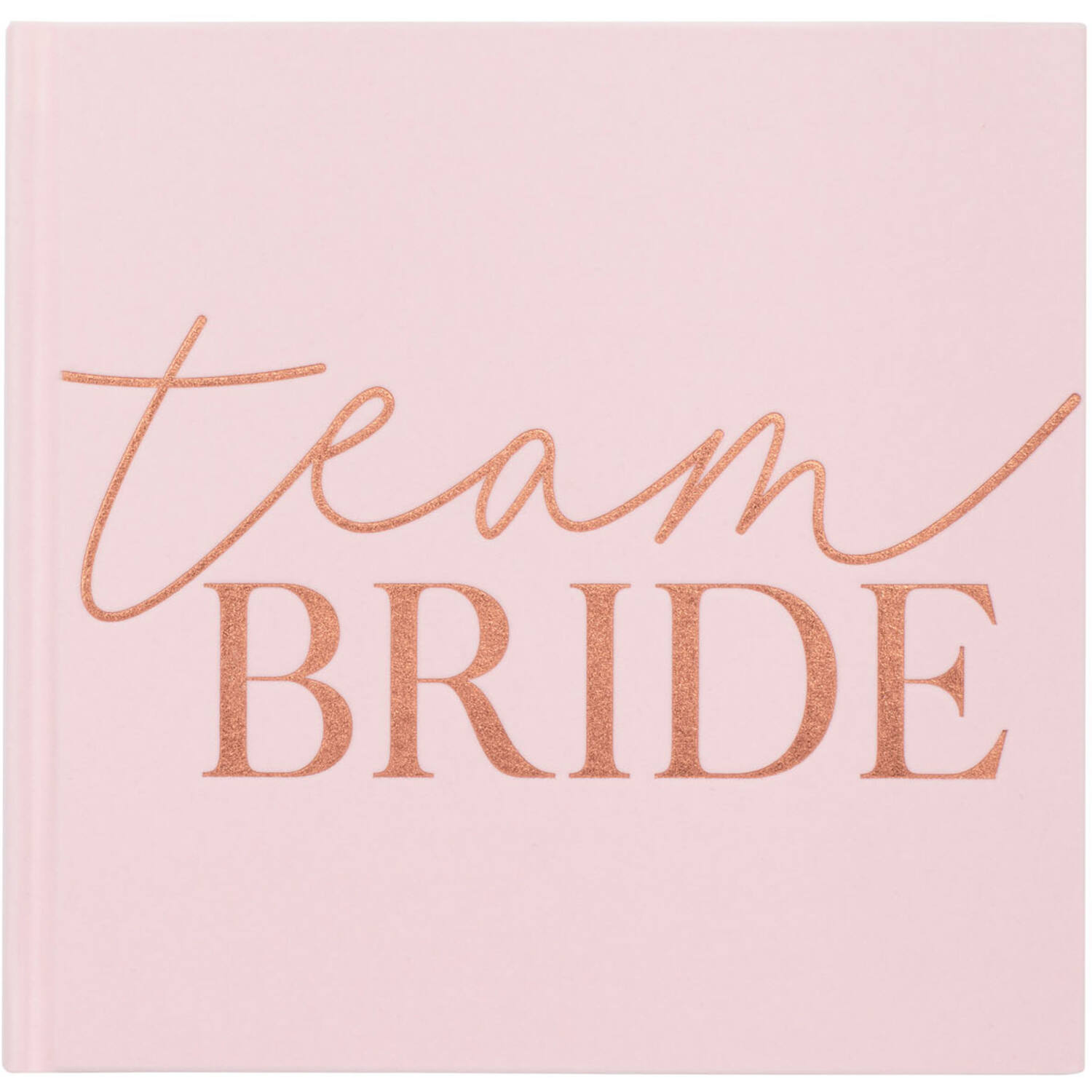 Guest Book Blush Hen Paper / Fabric 32 Pages 21 x 21 cm