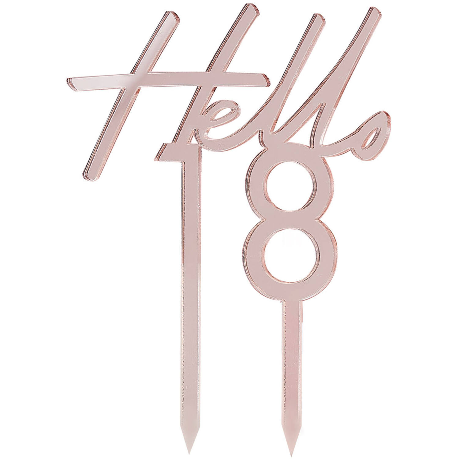 Cake Topper - Eighteen