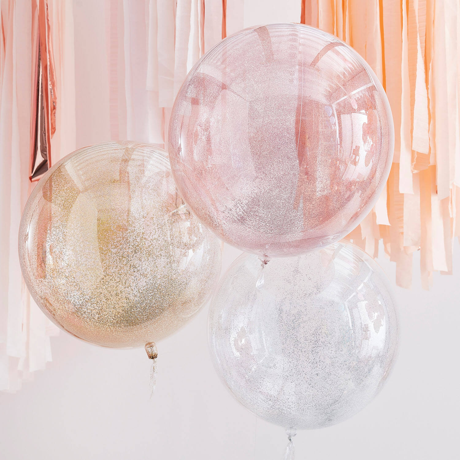 Balloons - Mix Metallic Glitter Orbs