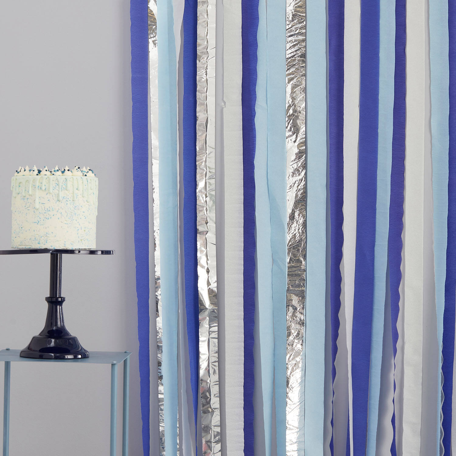 Streamer Backdrop  - Blue