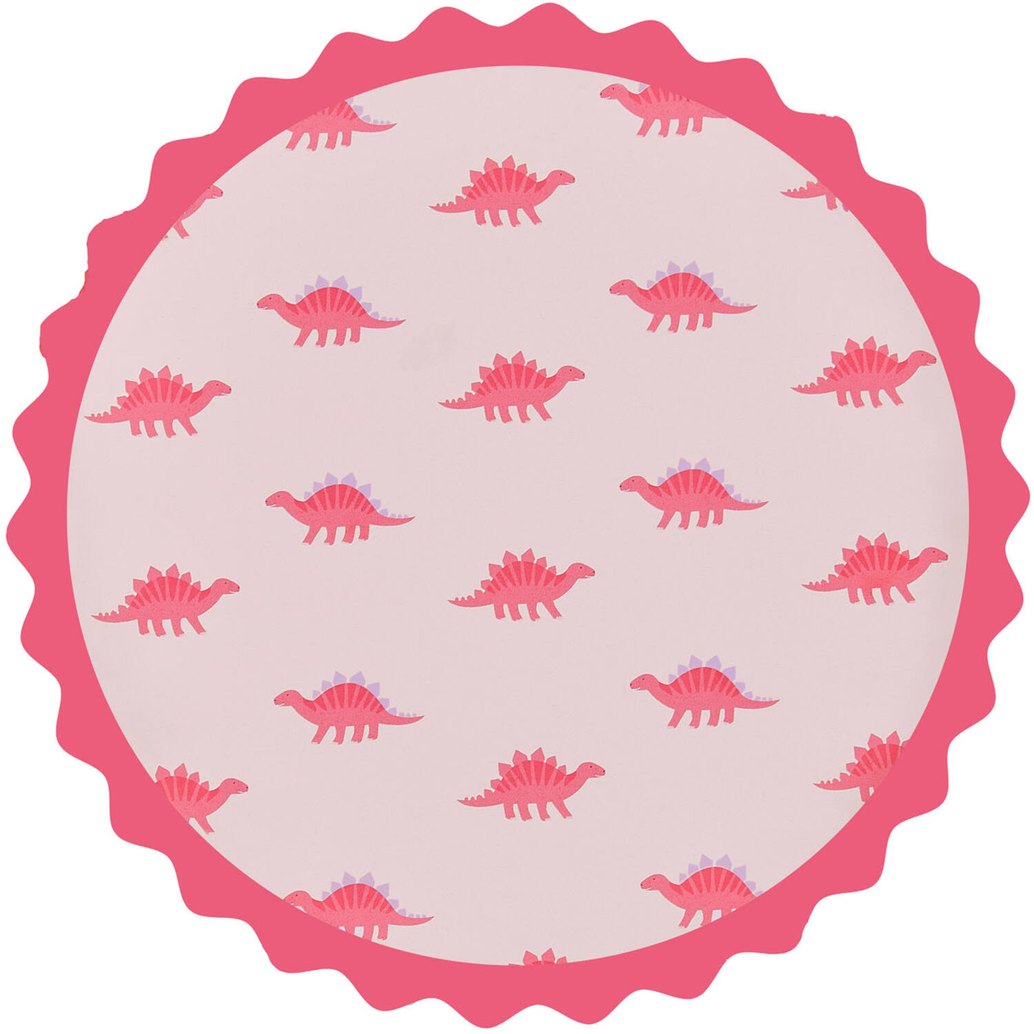 Plate - Dinosaur - Round with Spikes