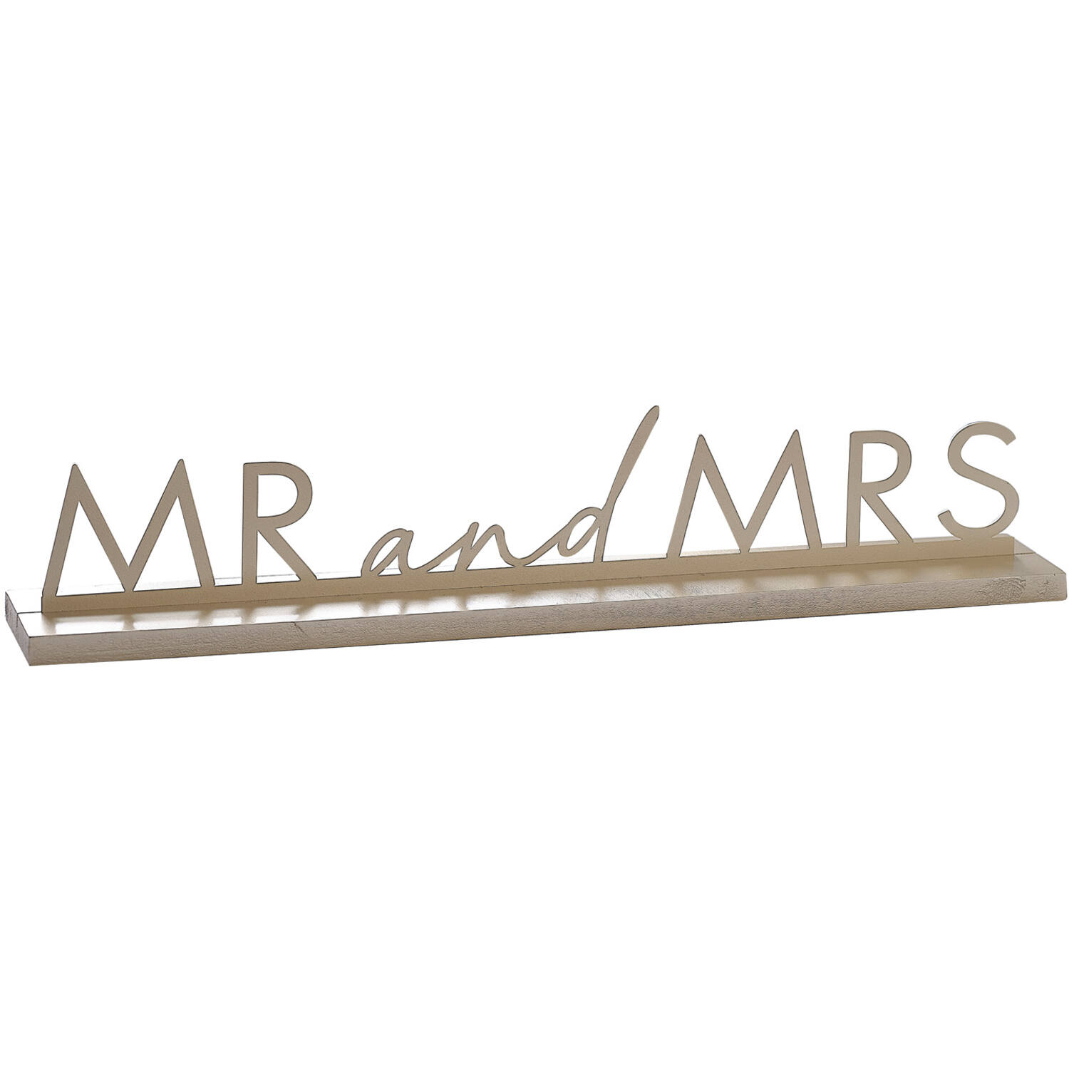 Sign - Mr & Mrs Gold Sign