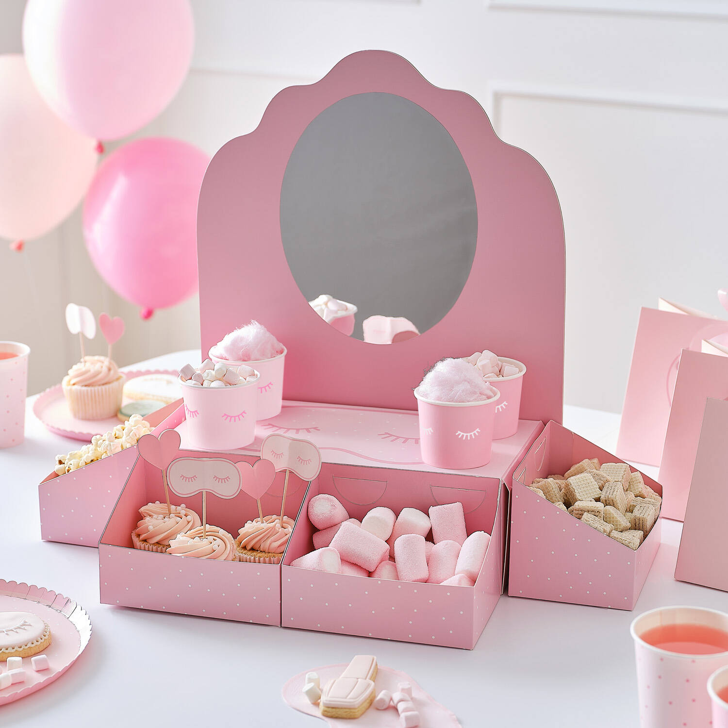 Pamper Station with mirror