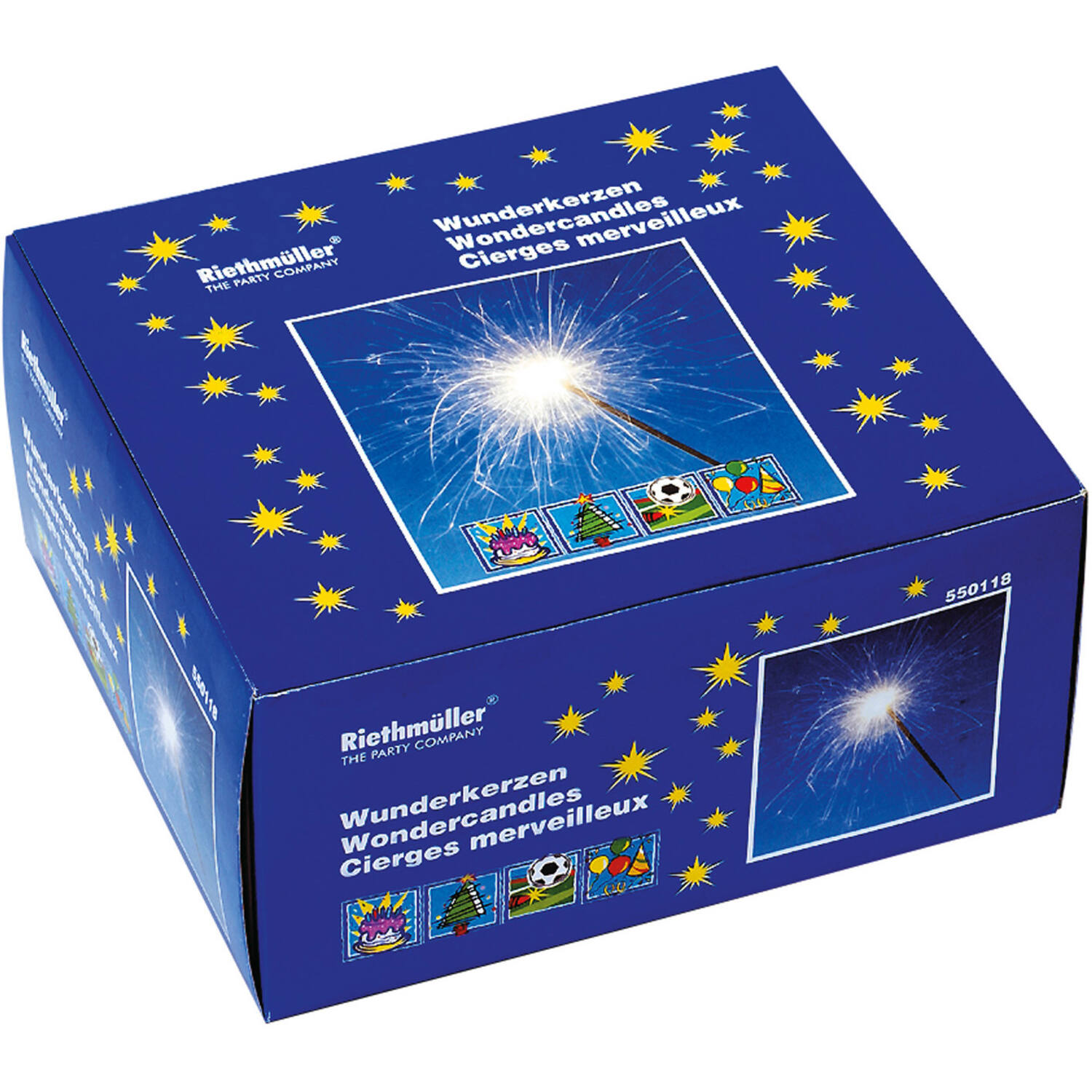 40 Sparklers Height 17 cm