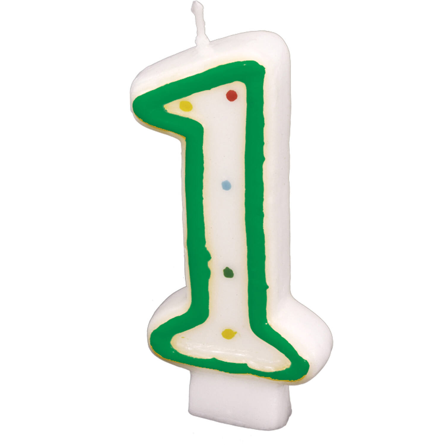 Numeral Candle 1 Height 7.3 cm