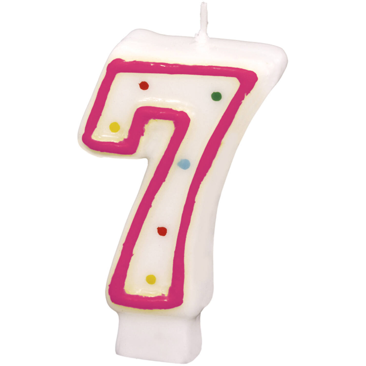 Numeral Candle 7 Height 7.3 cm