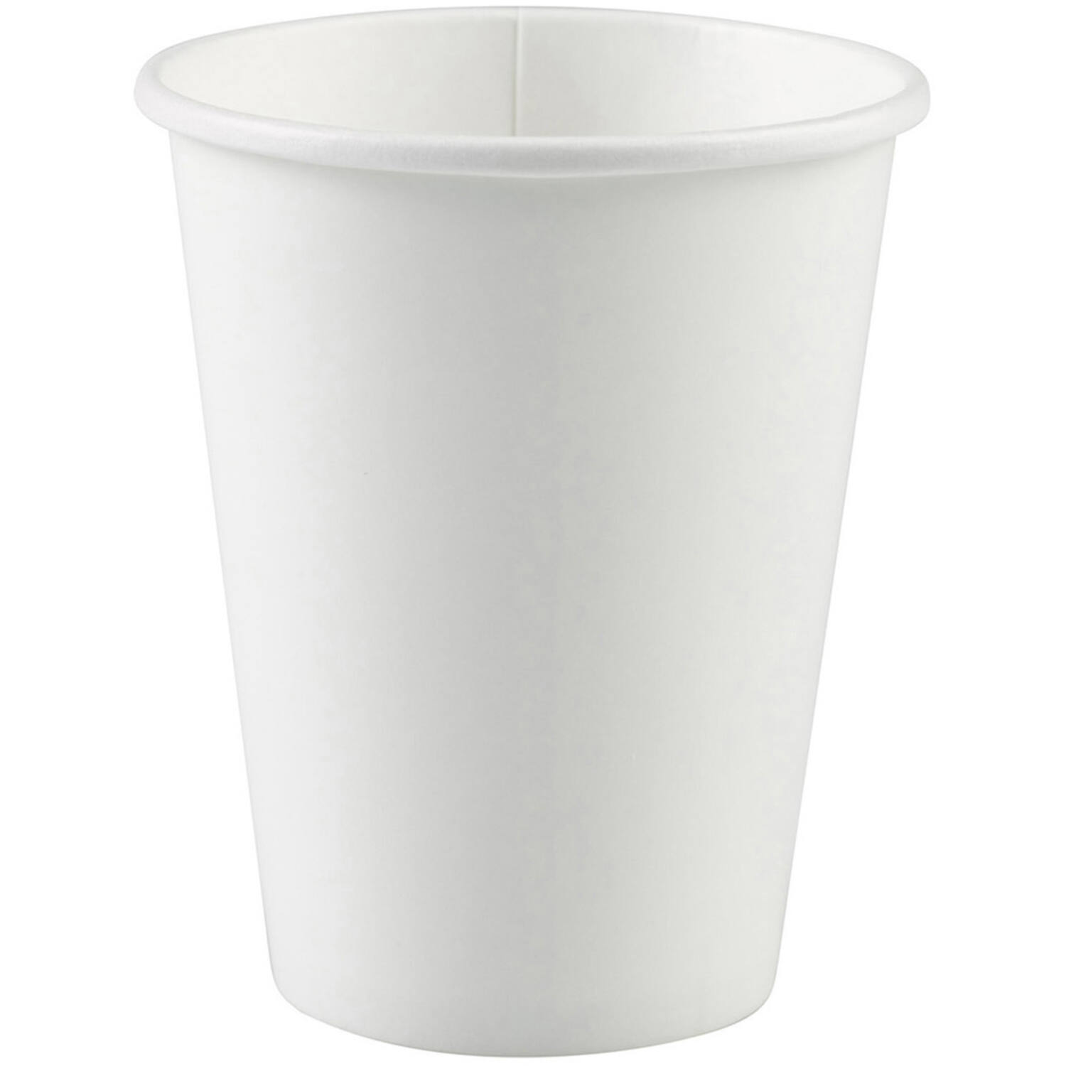 8 Cups Frosty White Paper 250 ml