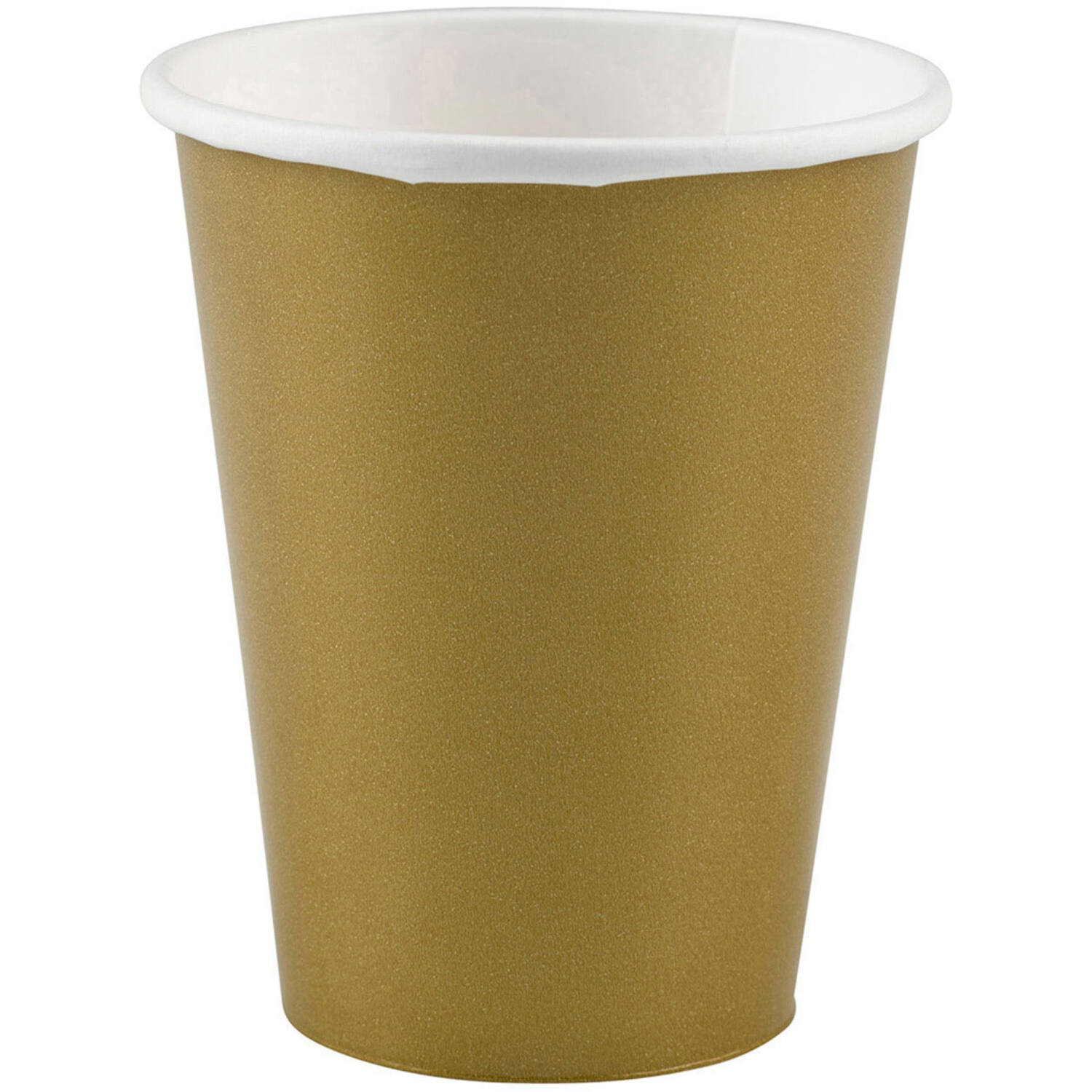 8 Cups Gold Paper 250 ml