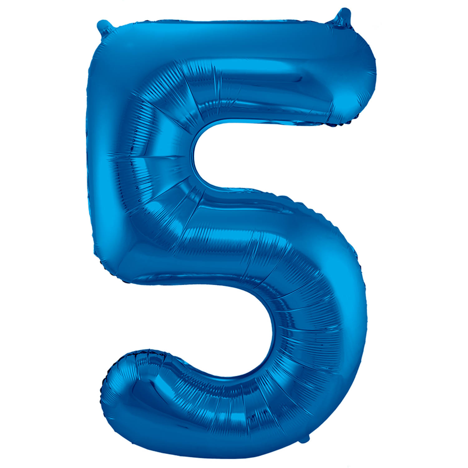 Foil Balloon Number 5 - Blue - 86 cm