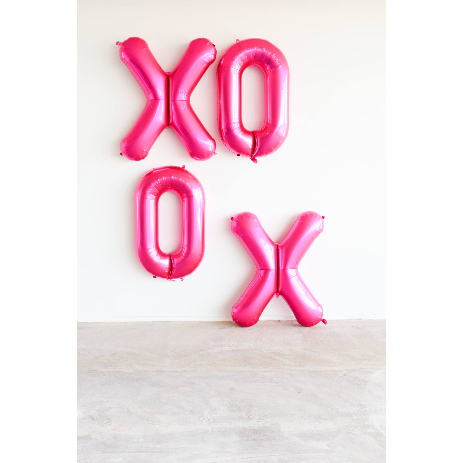 Foil Balloon Number 0 - Pink Metallic Mat - 86 cm