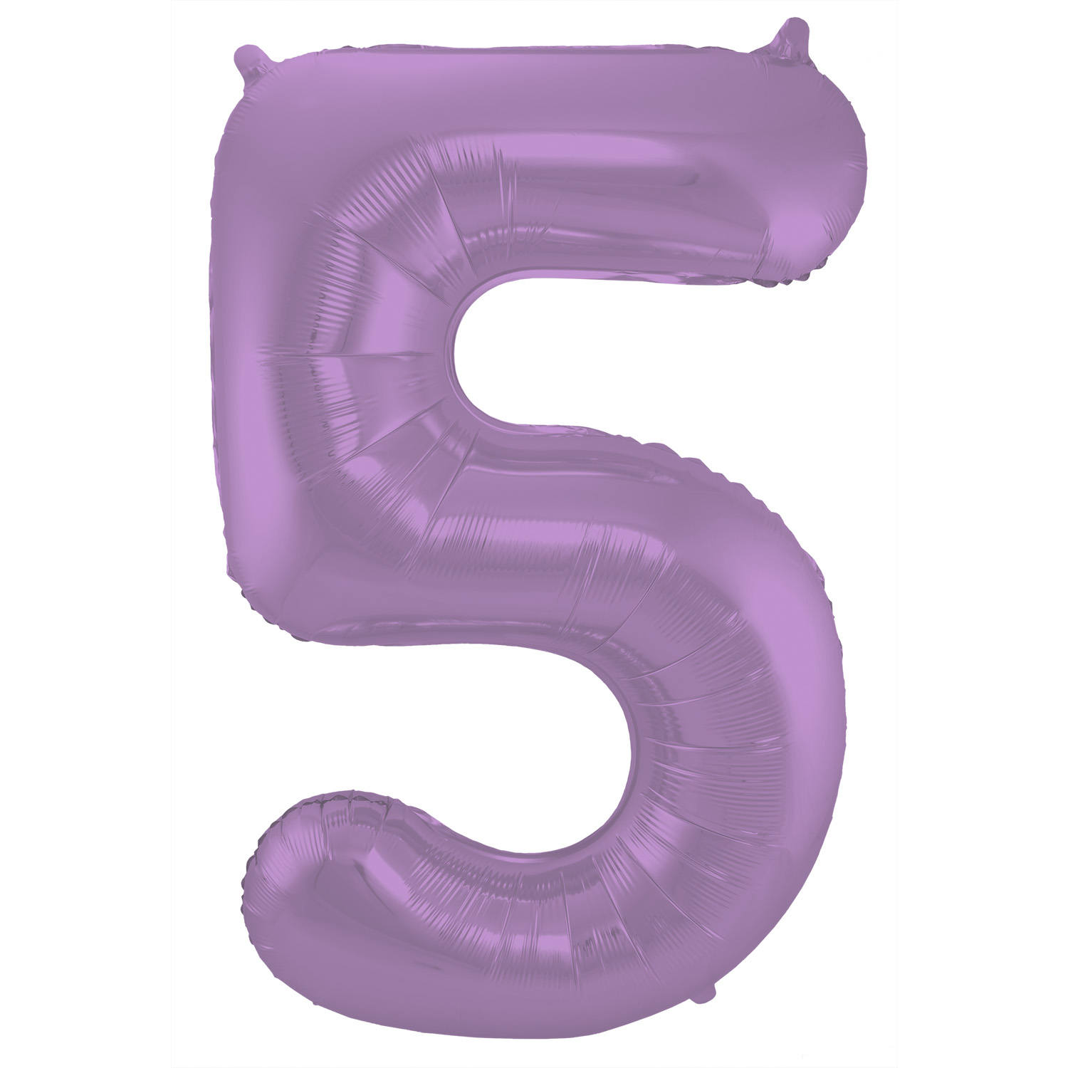 Foil Balloon Number 5 Purple Metallic Matt - 86 cm