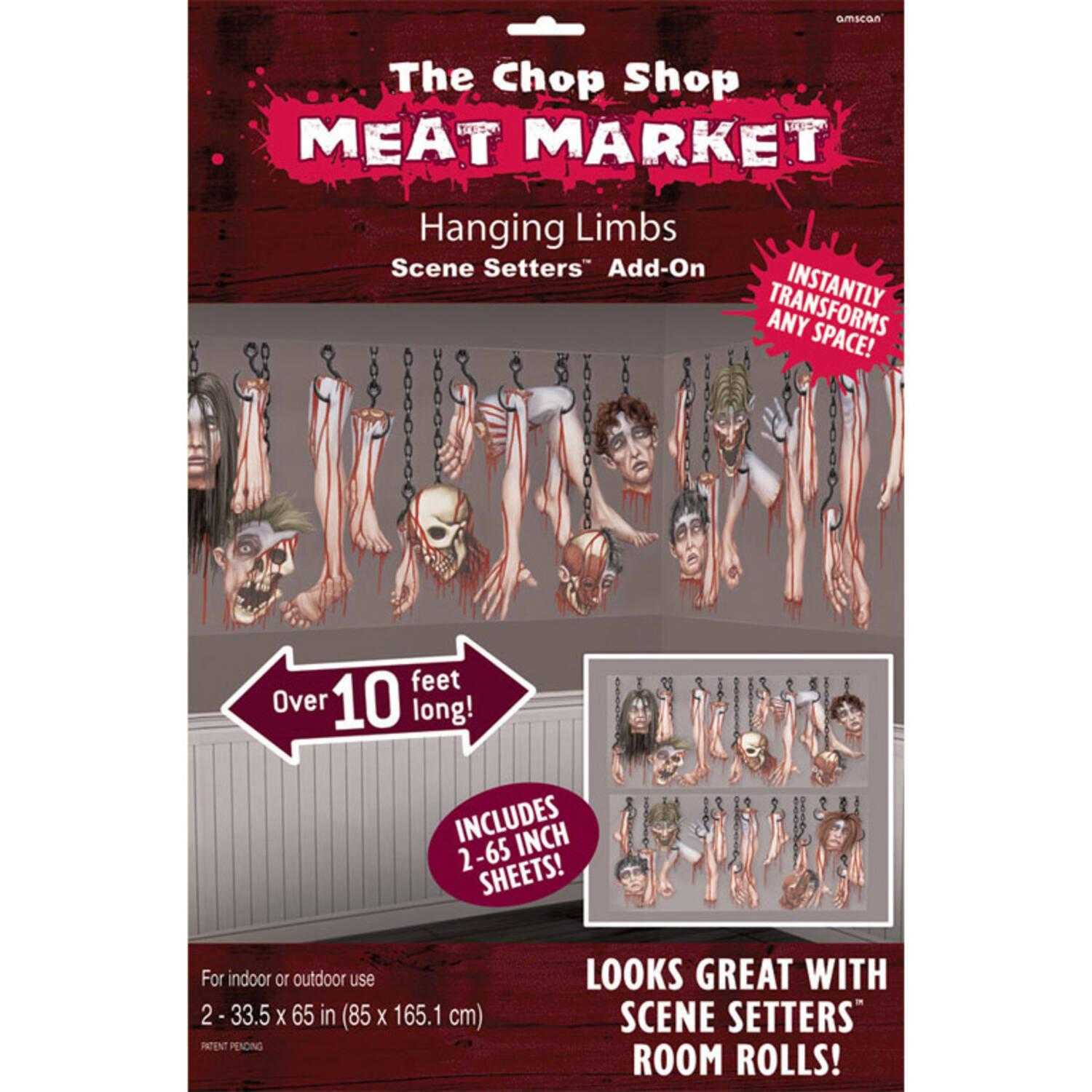 2 Scene Setter Add-Ons Chop Shop Plastic 165 x 85 cm