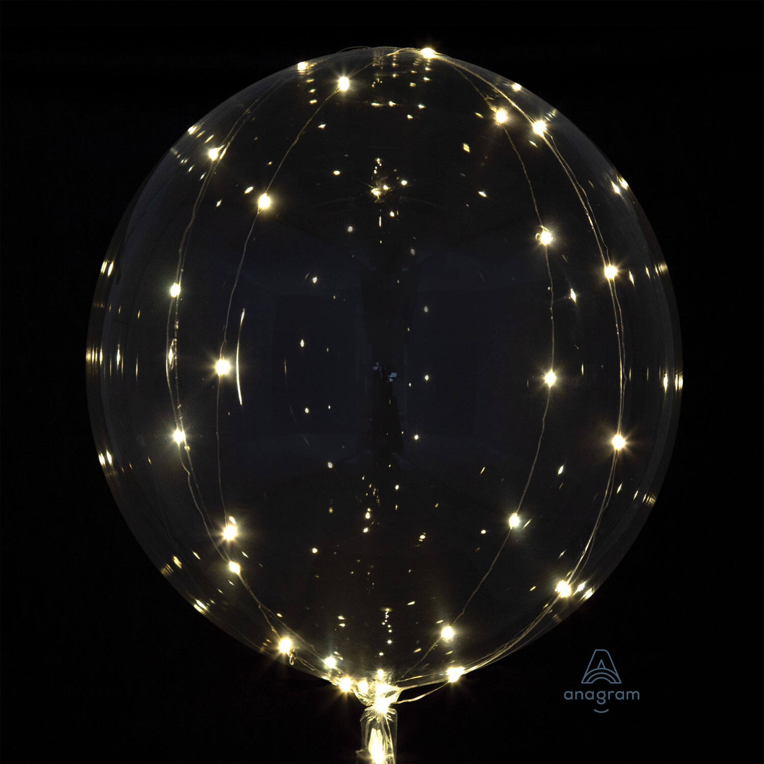 Crystal Clearz™ - Transparent - LED White - 40 x 40 cm