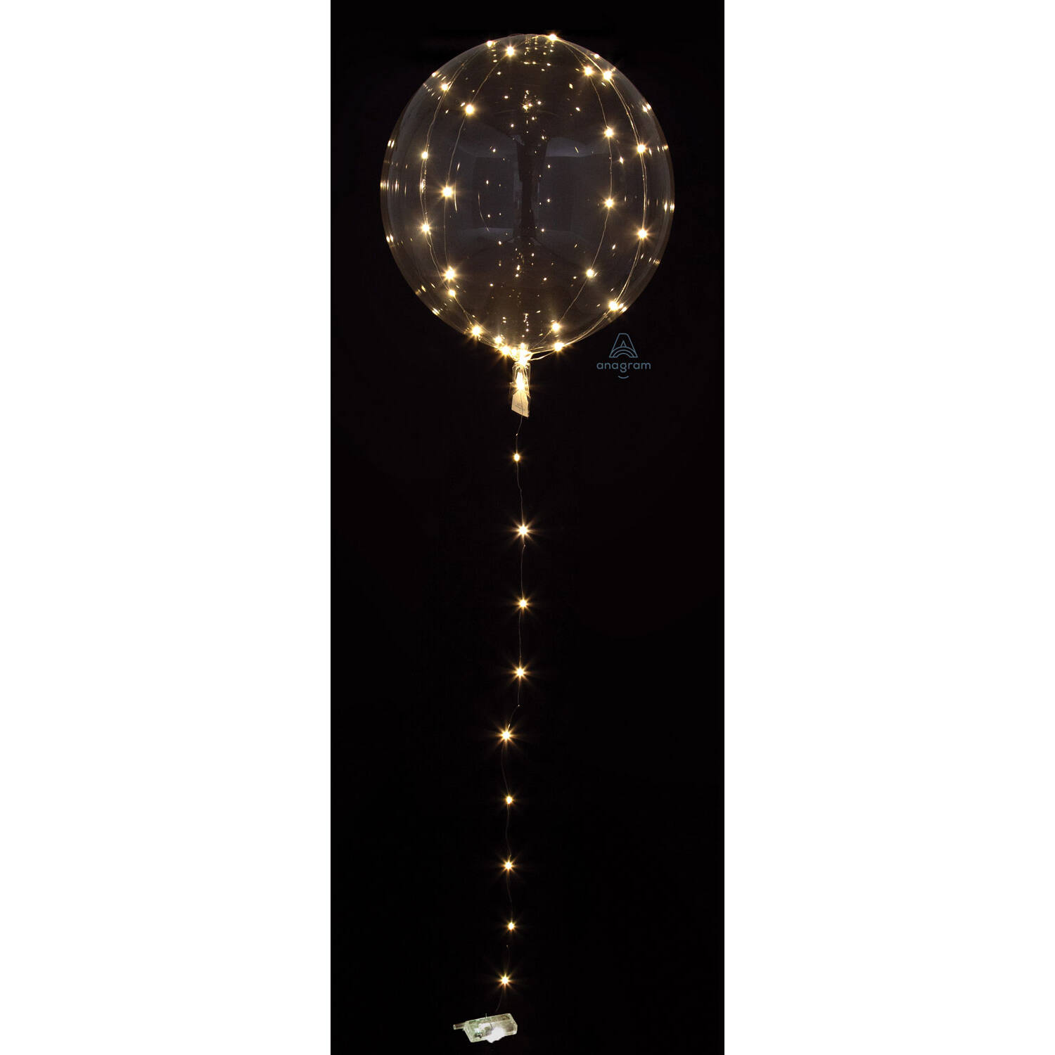 Crystal Clearz™ - Transparent - LED White - 40 x 40 cm