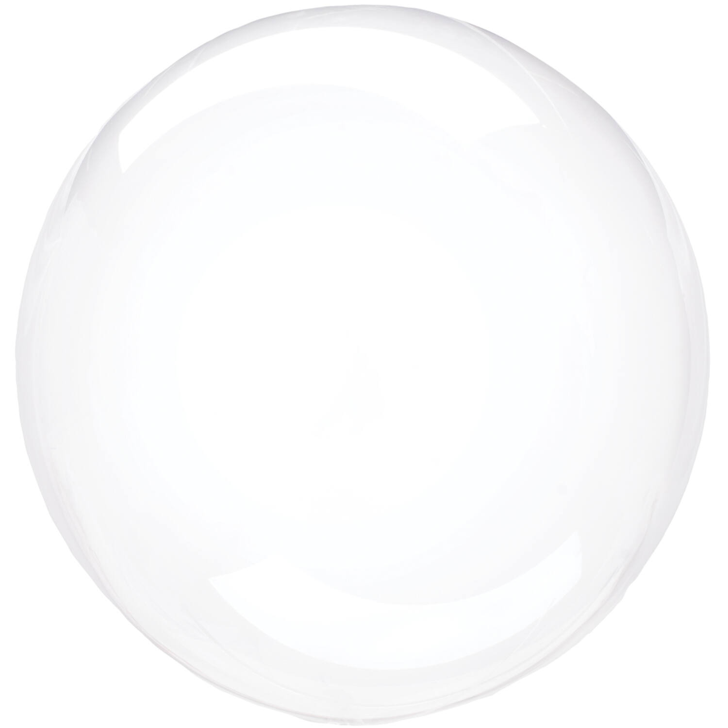 Clearz Petite Crystal Clear Foil Balloon S15 Packaged 25 cm - 30 cm
