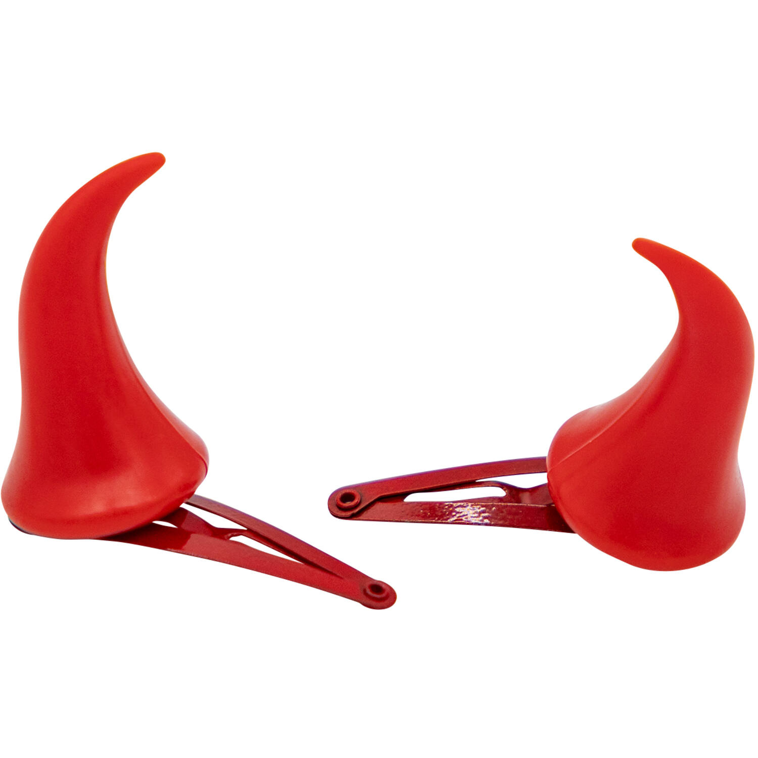 Costume Accessory Clip-On Mini Devil Horns Red