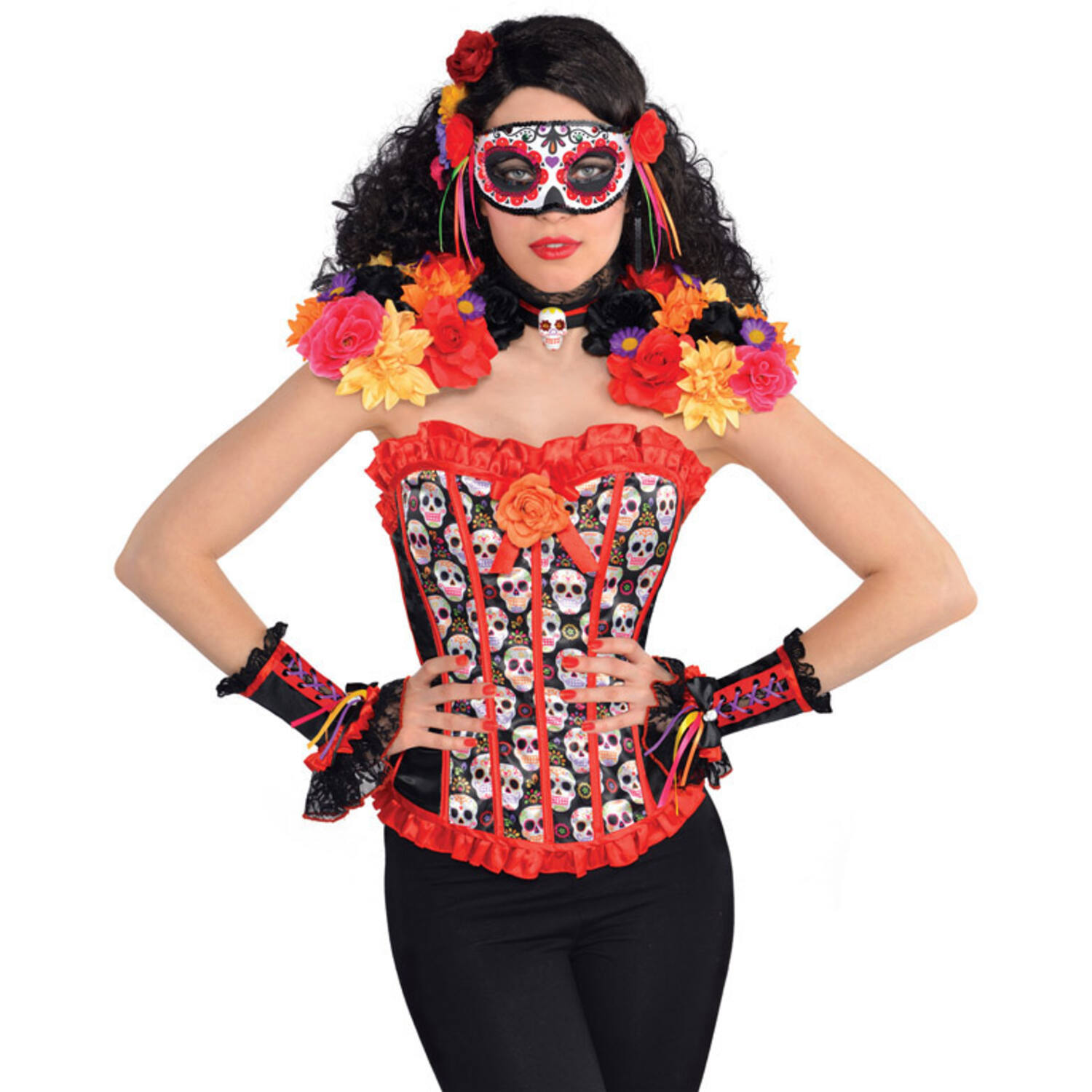 Mask Fashion Day of the Dead One Size