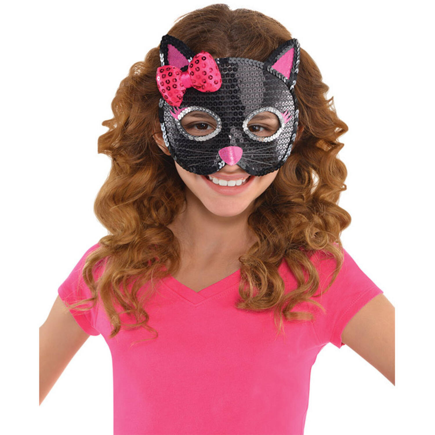 Mask Sequin Cat Child