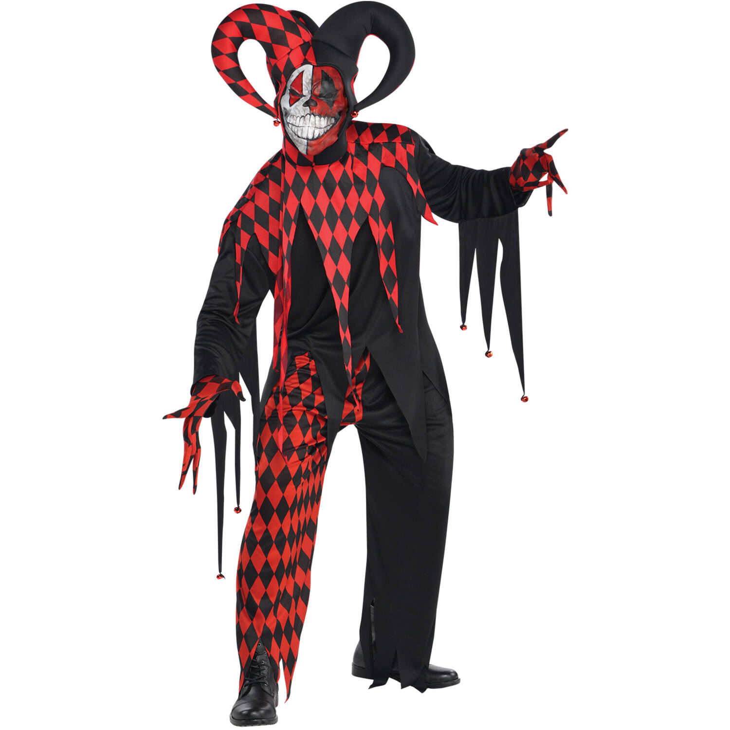 Men's Costume Krazed Jester Size M/L