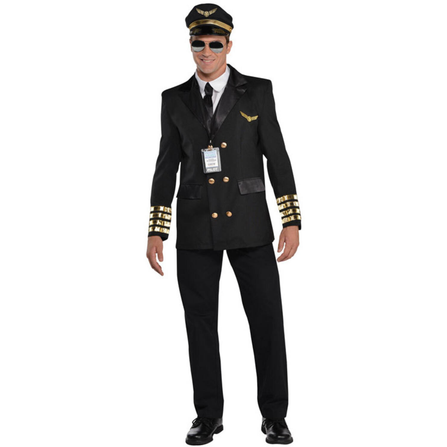 Adult Costume Captain Wingman Size M