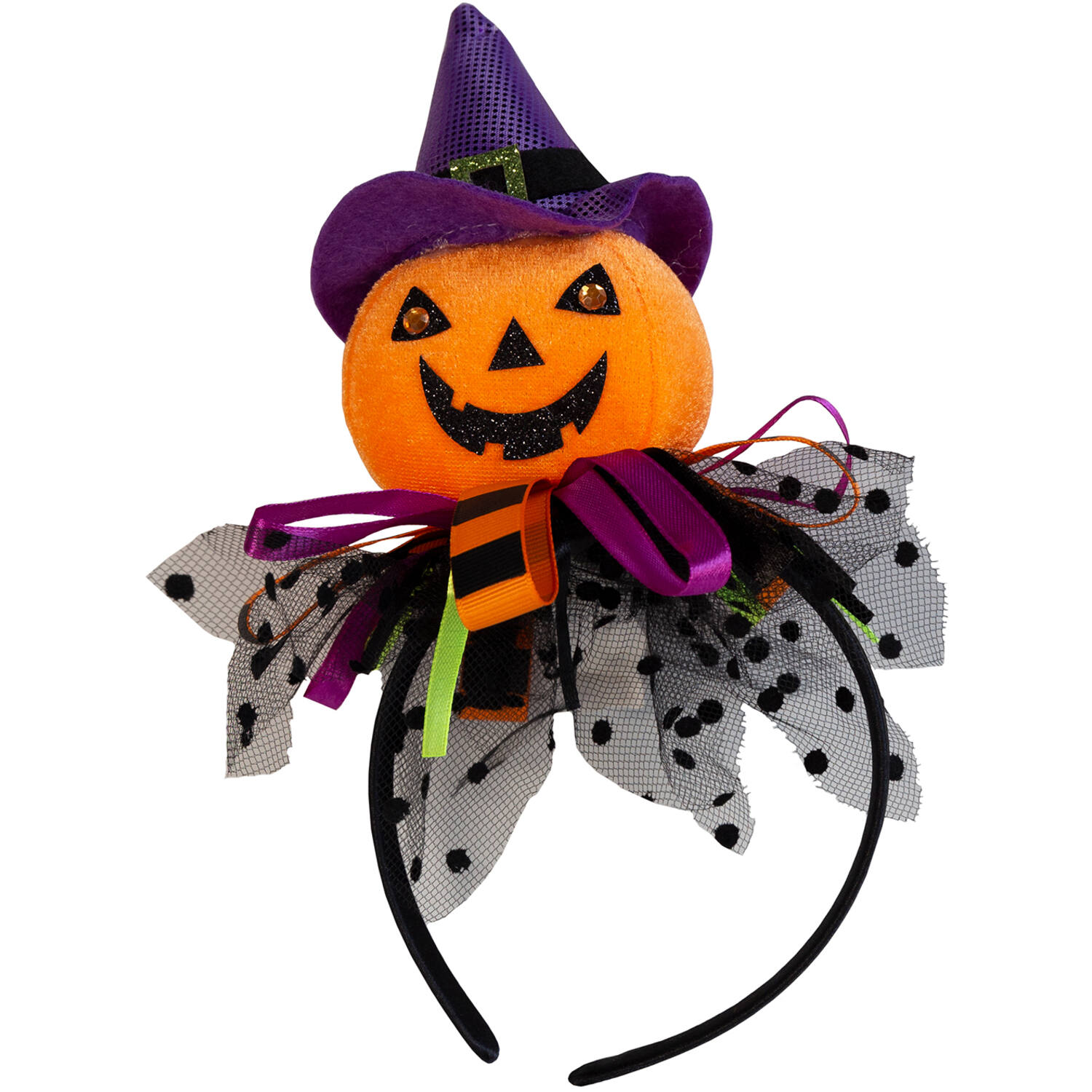 Costume Accessory Headband    Witchy Pumpkin One Size