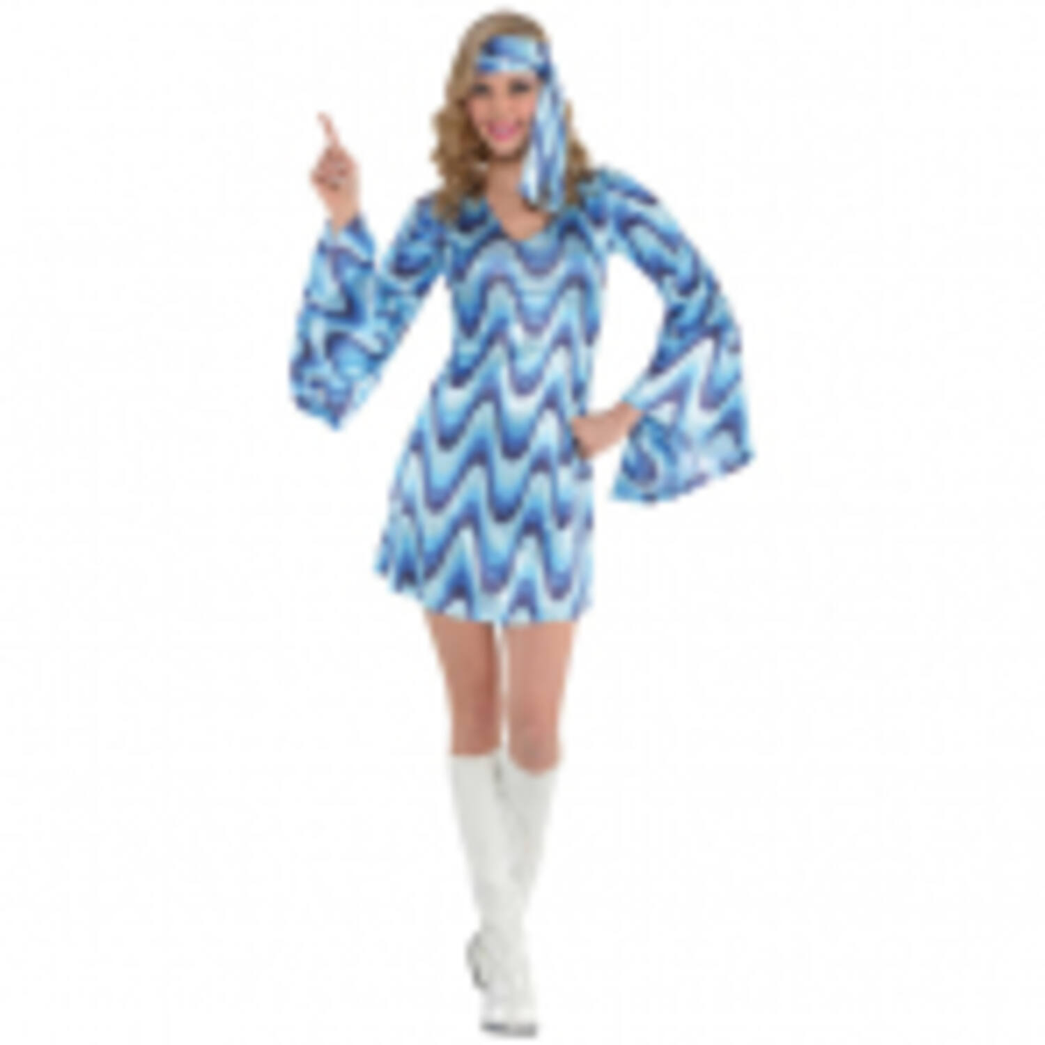 Adult Costume Disco Lady Size L