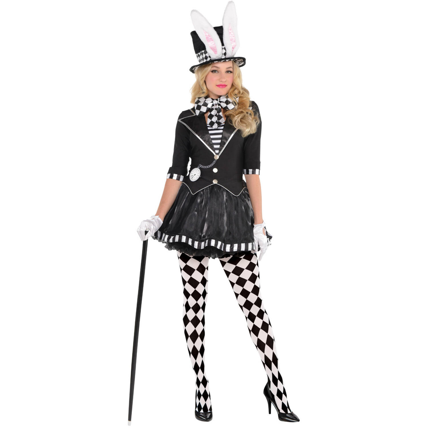 Adult Costume Dark Mad Hatter Size S