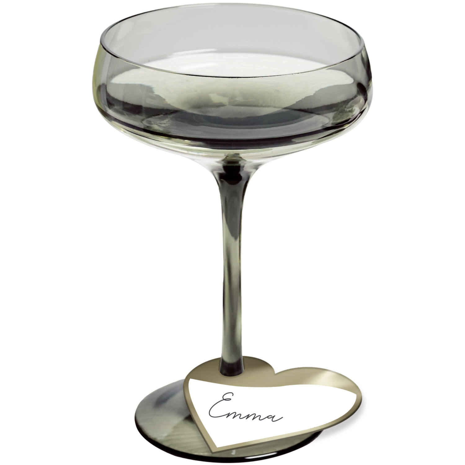 Glass Markers - Wedding - 6 pieces