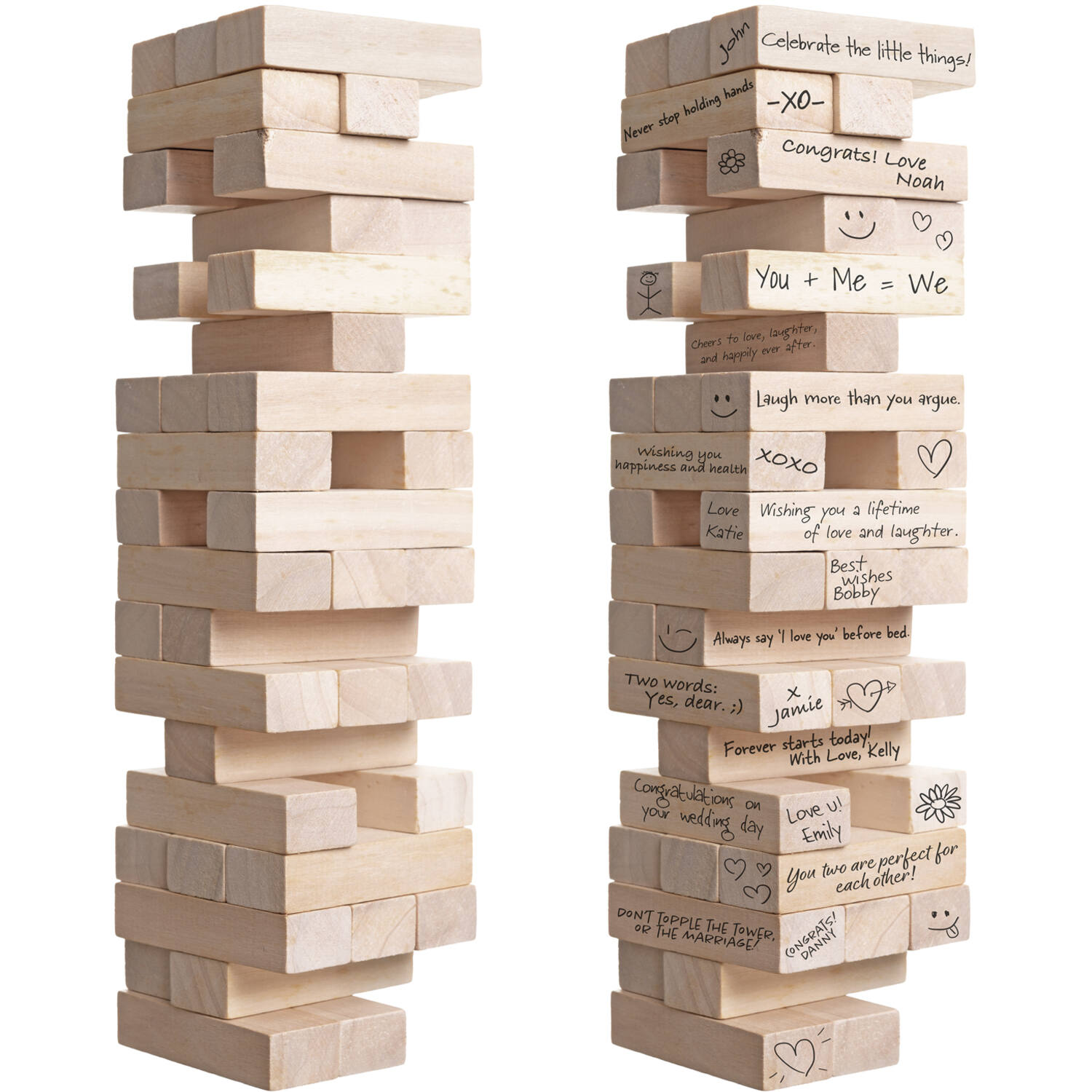 Guest Book - Blocks - Wedding