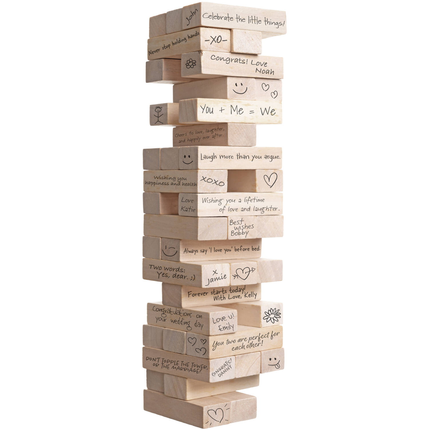 Guest Book - Blocks - Wedding