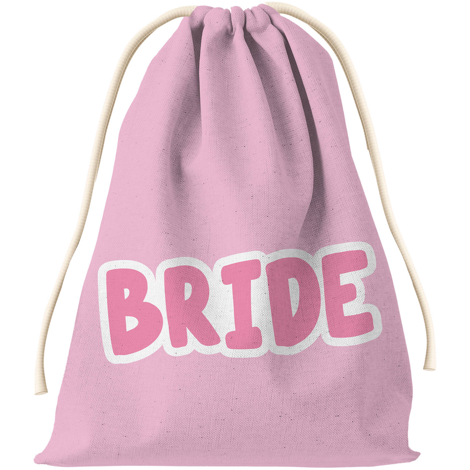 Gift bag - Bride - She Said Yaasss - Polyester - Pink