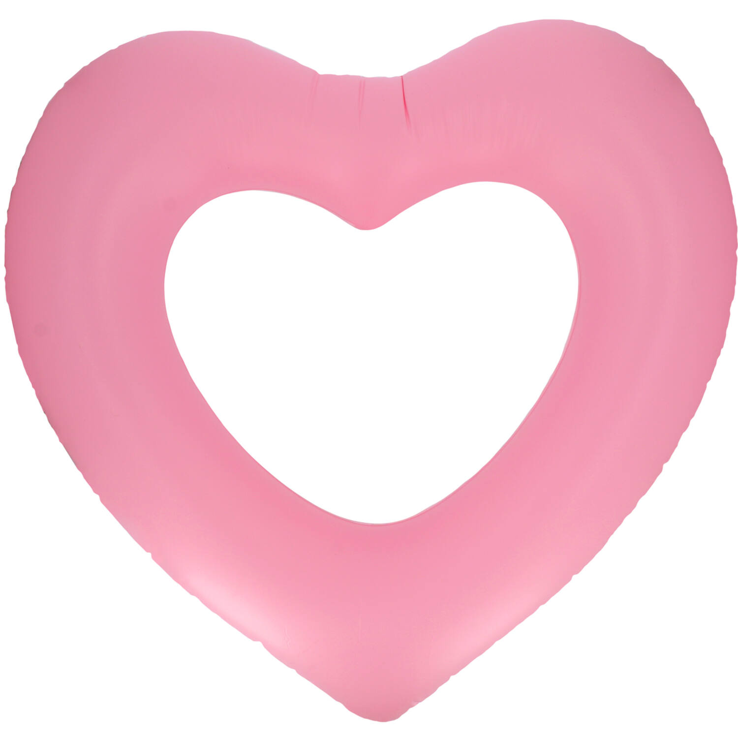 Inflatable picture frame - Heart - She Said Yaasss - Pink/White - 75 cm
