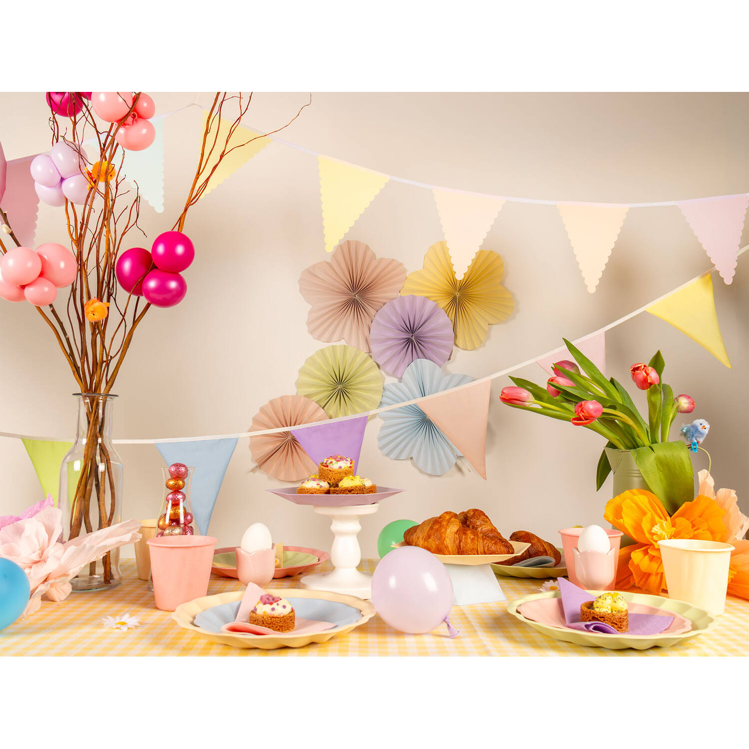Flag Banner - Dreamy Pastels - 6 metres