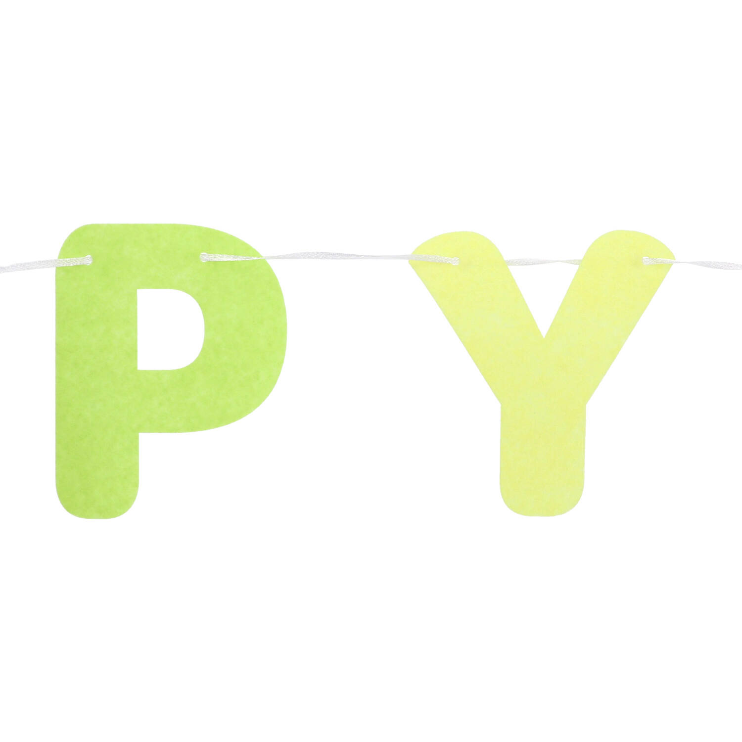 Letter Banner - HAPPY BIRTHDAY - Dreamy Pastels - Felt - 2.8 metres