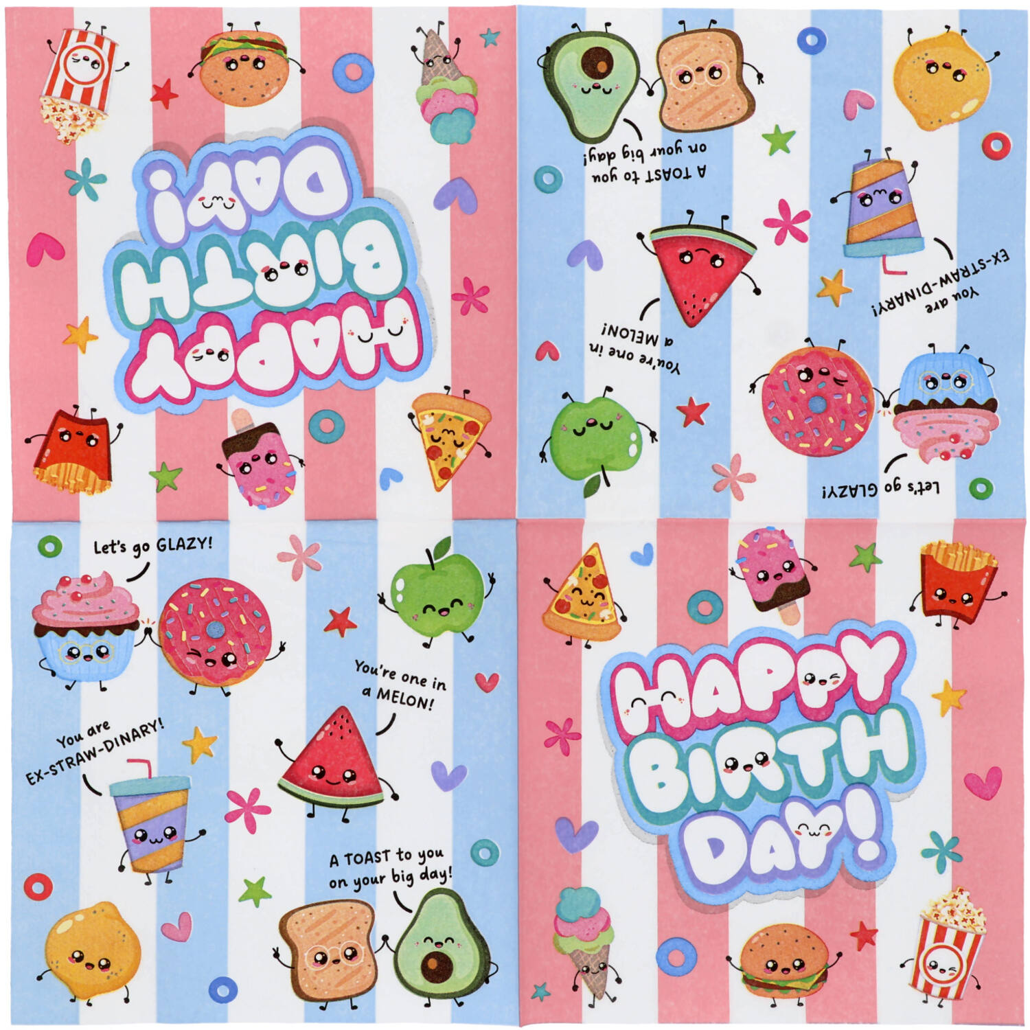 Napkins - Kawaii Party - 33x33cm - 20 pieces