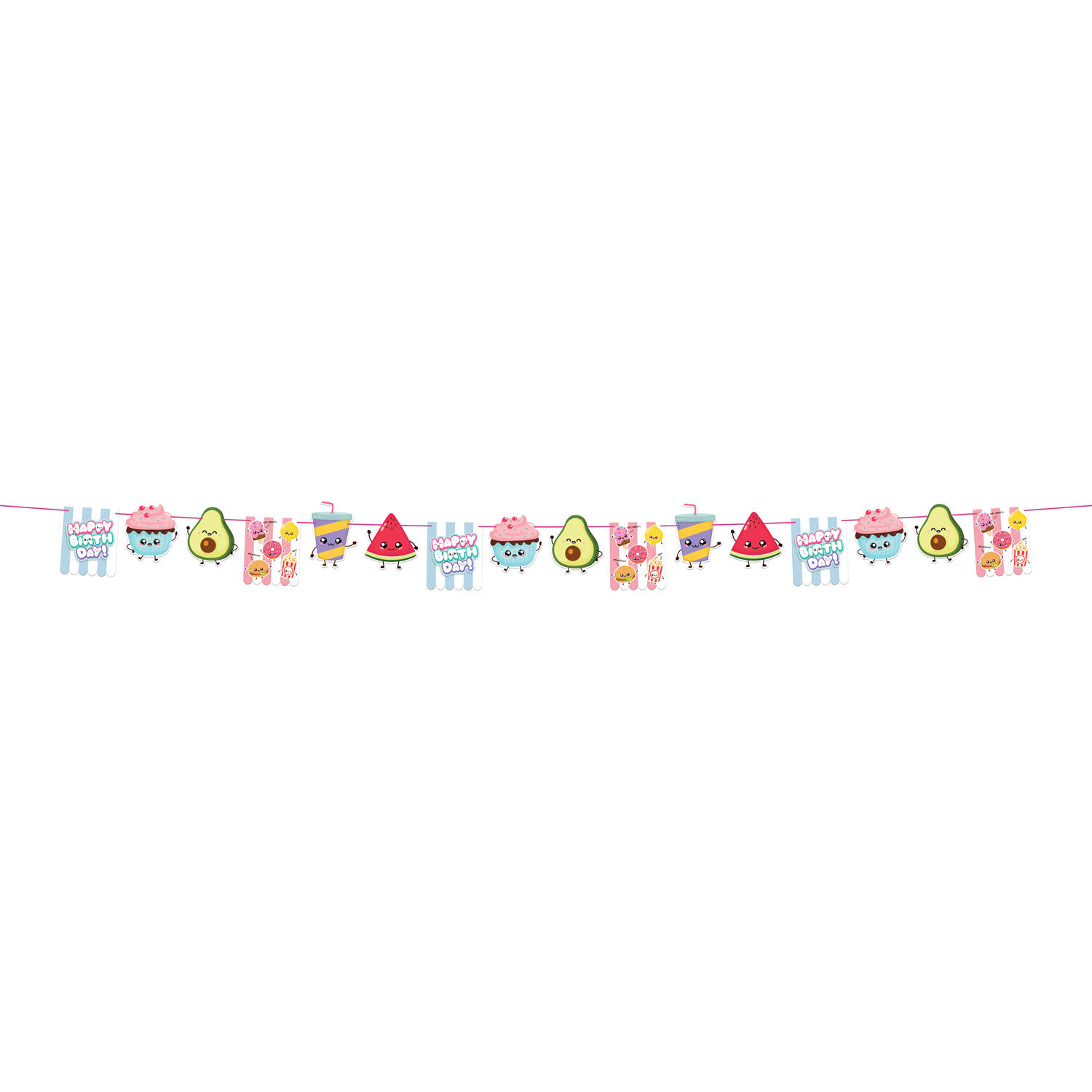 Flag Banner - Kawaii Party - 6 metres