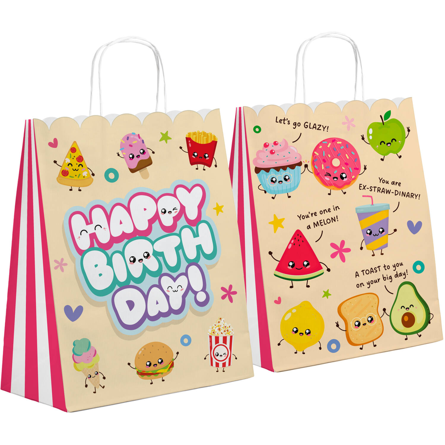 Gift Bags - Kawaii Party - 6 pieces