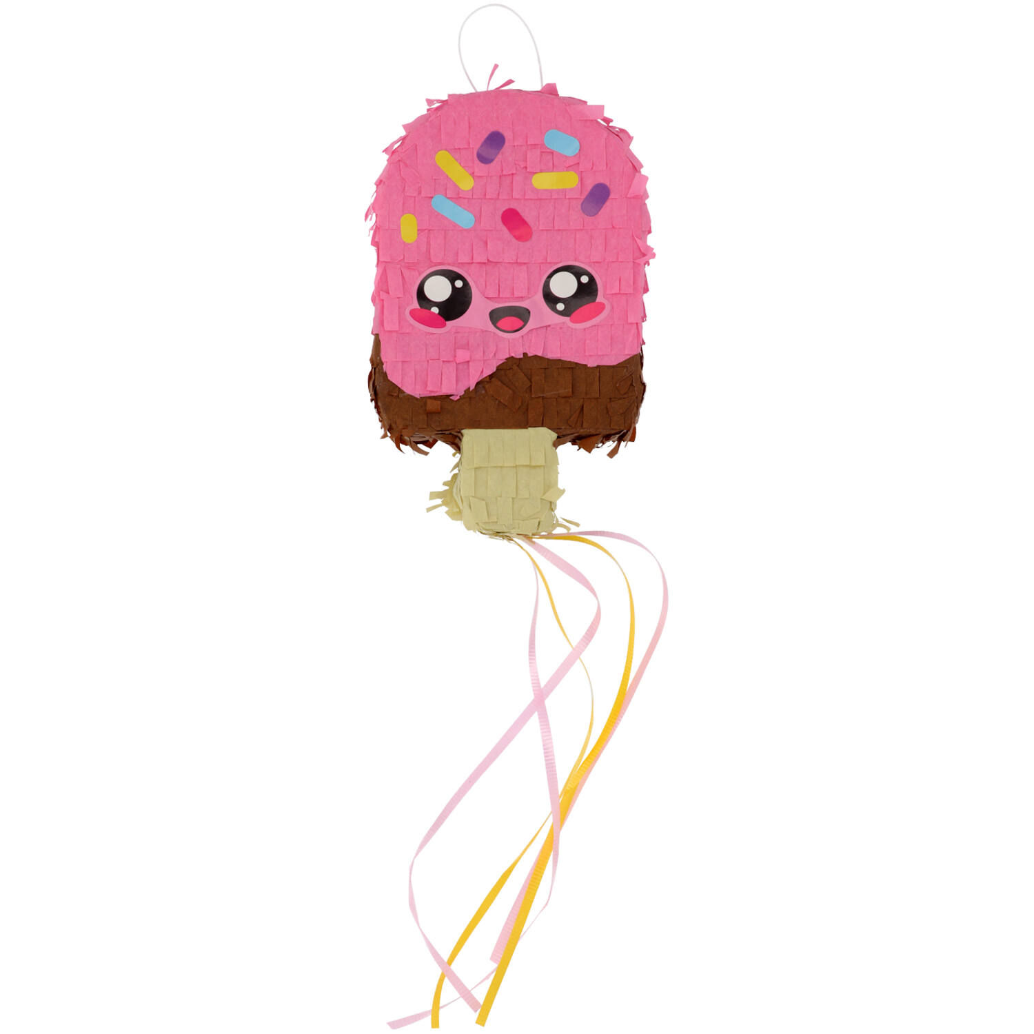 Mini Piñata Set - Donut & Ice Cream - Kawaii Party - 2 pieces