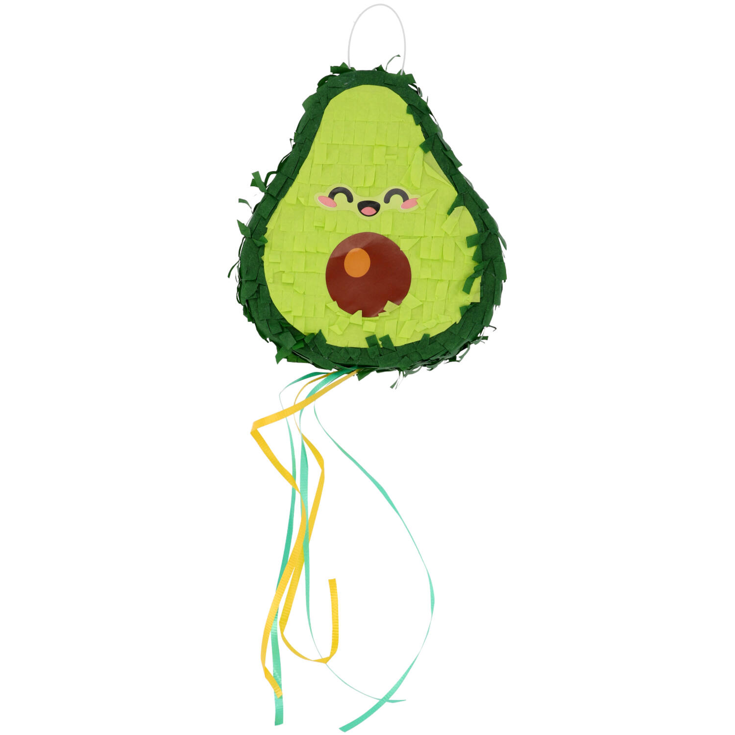Mini Piñata Set - Avocado & Watermelon - Kawaii Party - 2 pieces